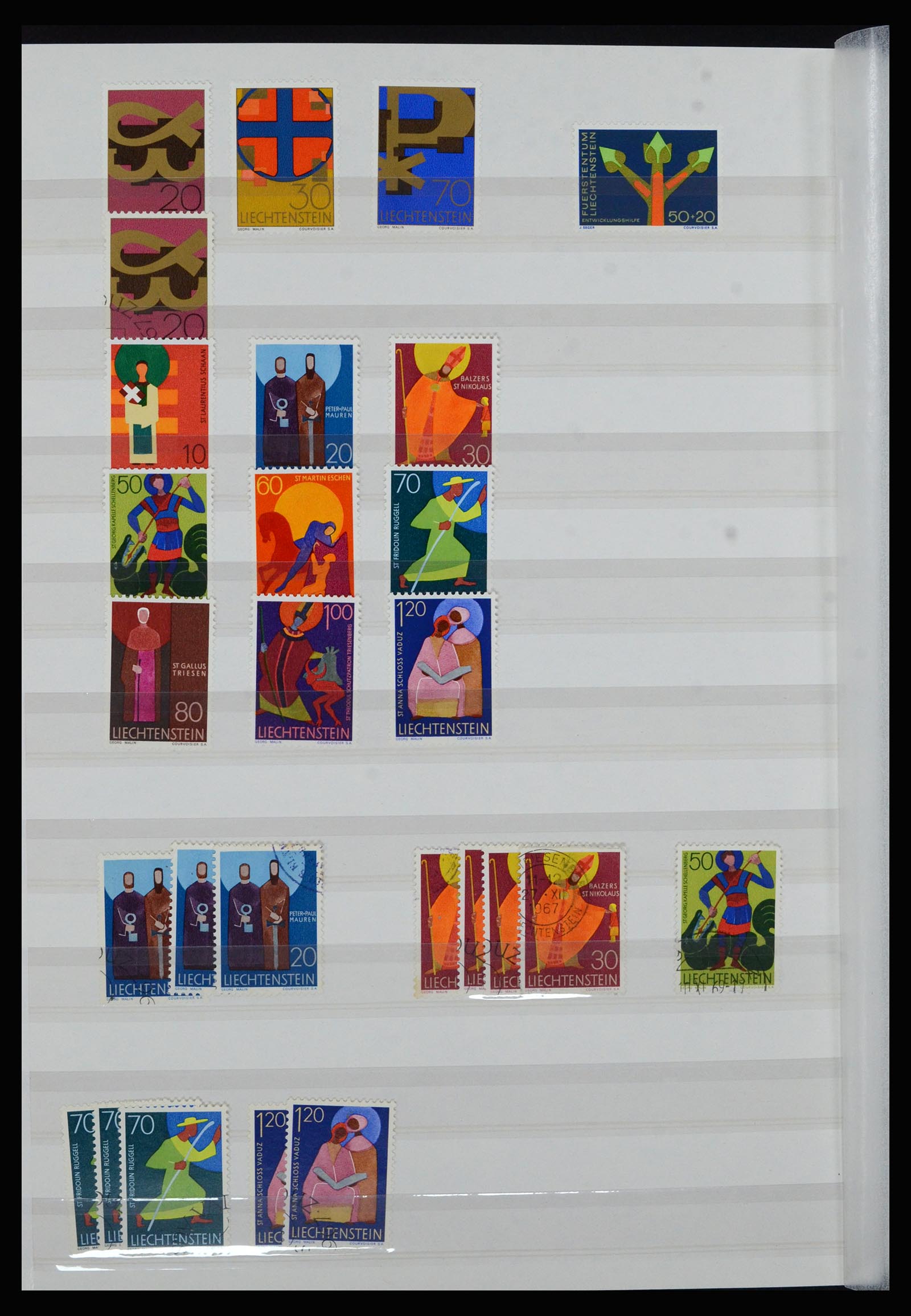 36899 017 - Stamp collection 36899 Liechtenstein 1930-2005.