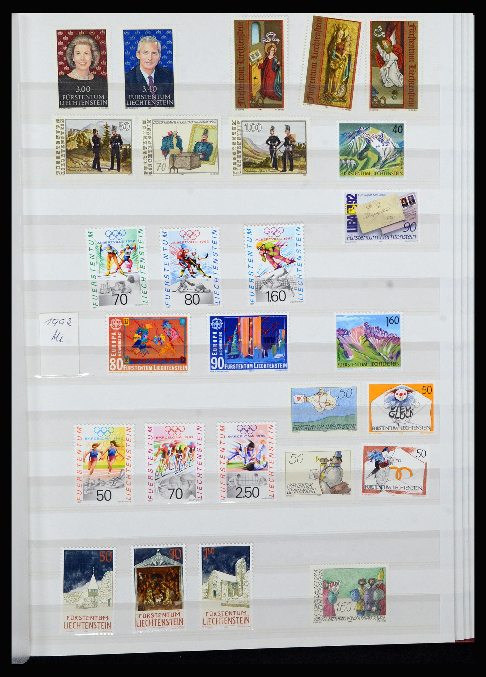 36899 044 - Stamp collection 36899 Liechtenstein 1930-2005.