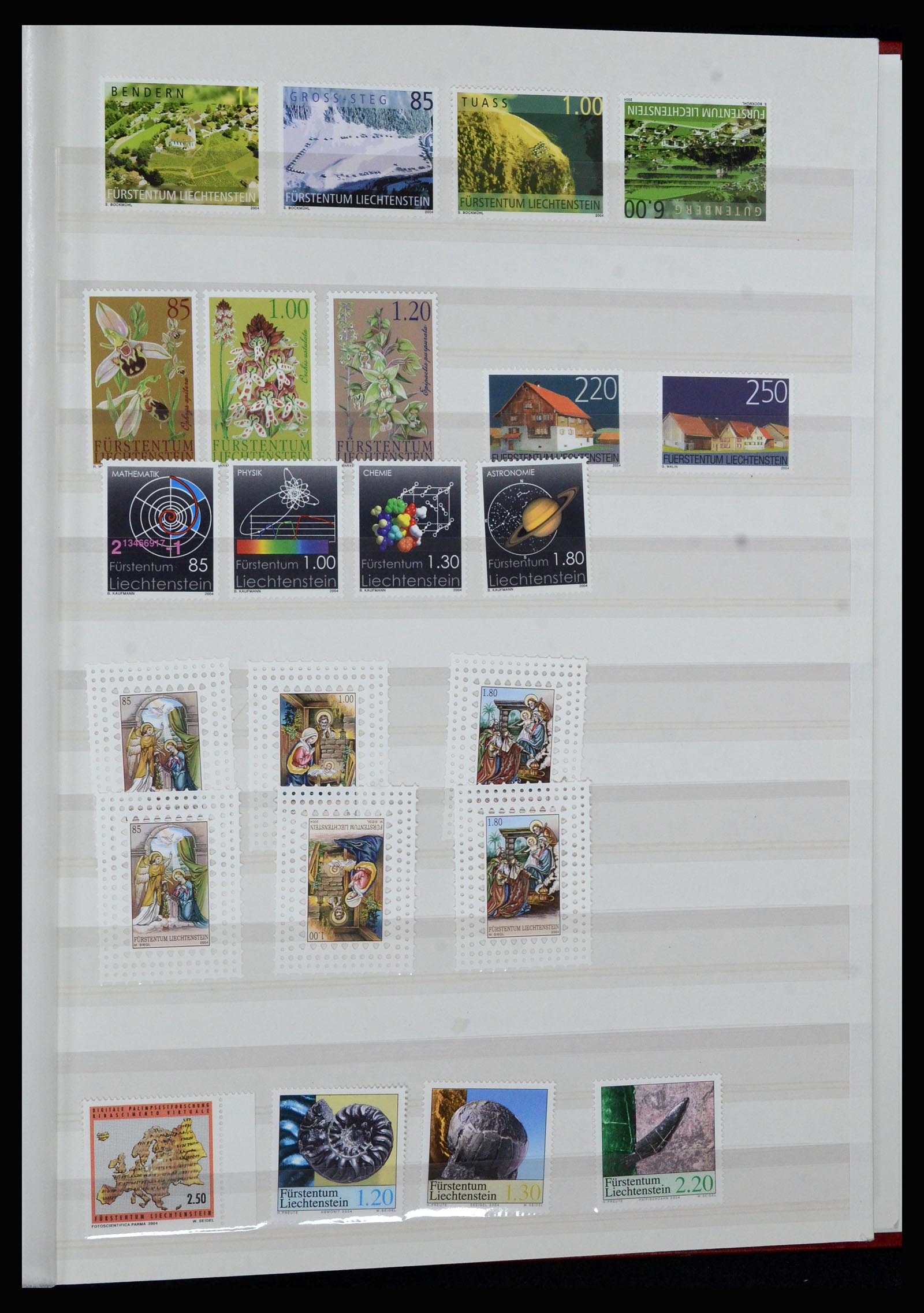 36899 057 - Postzegelverzameling 36899 Liechtenstein 1930-2005.