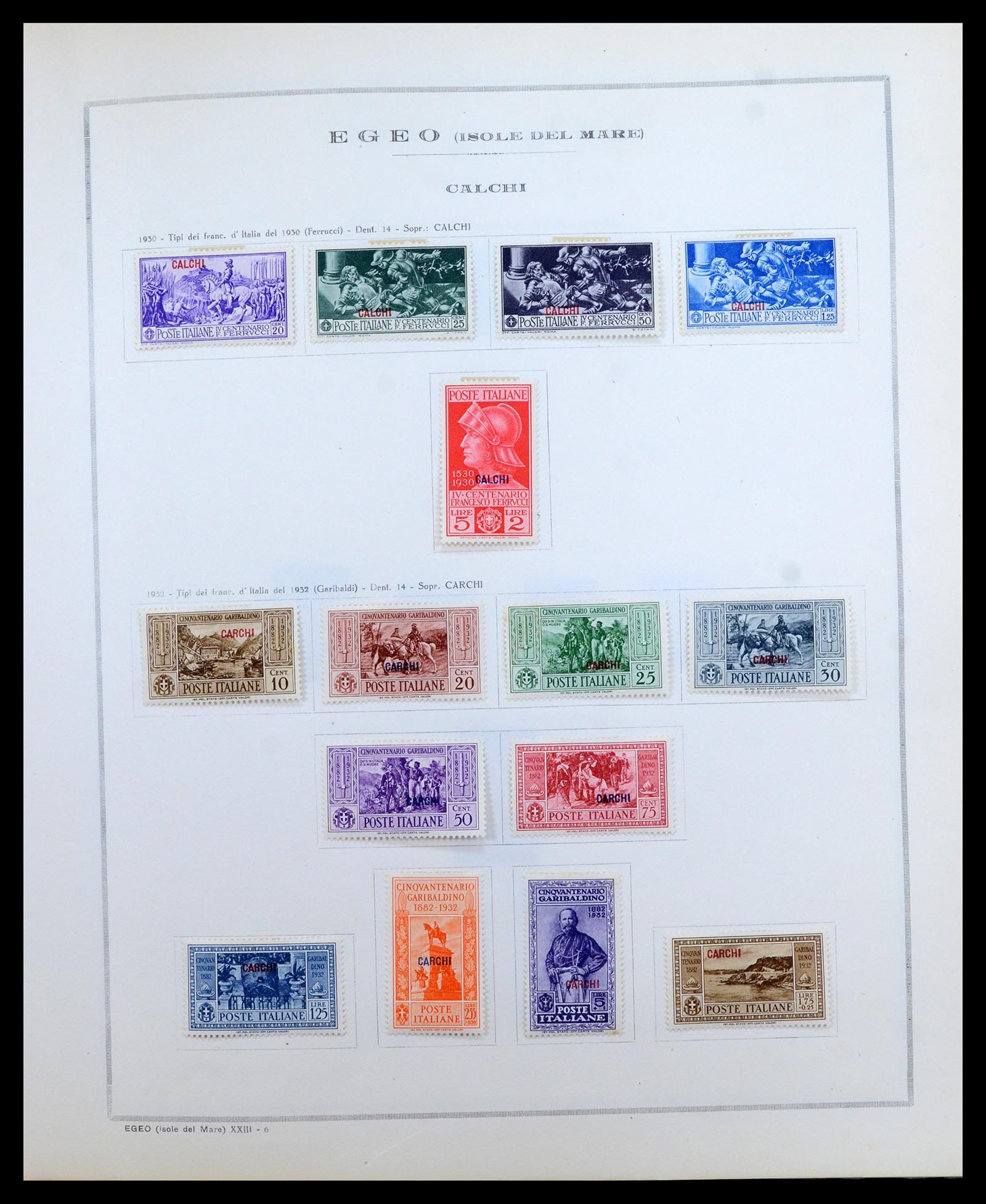 36900 002 - Stamp collection 36900 Italian territories/Colonies supercollection 1893