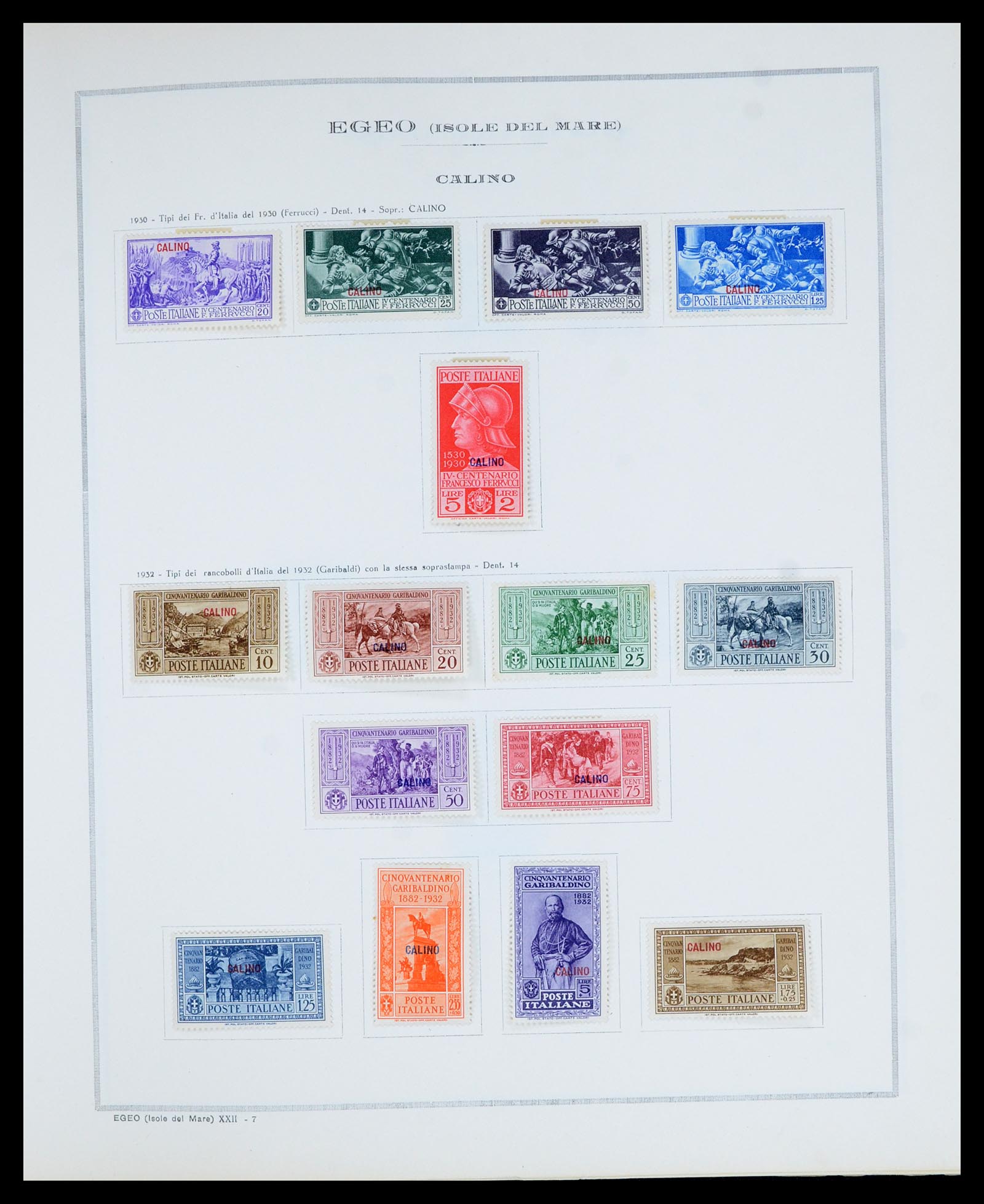 36900 004 - Postzegelverzameling 36900 Italiaanse gebieden/koloniën topverzamelin