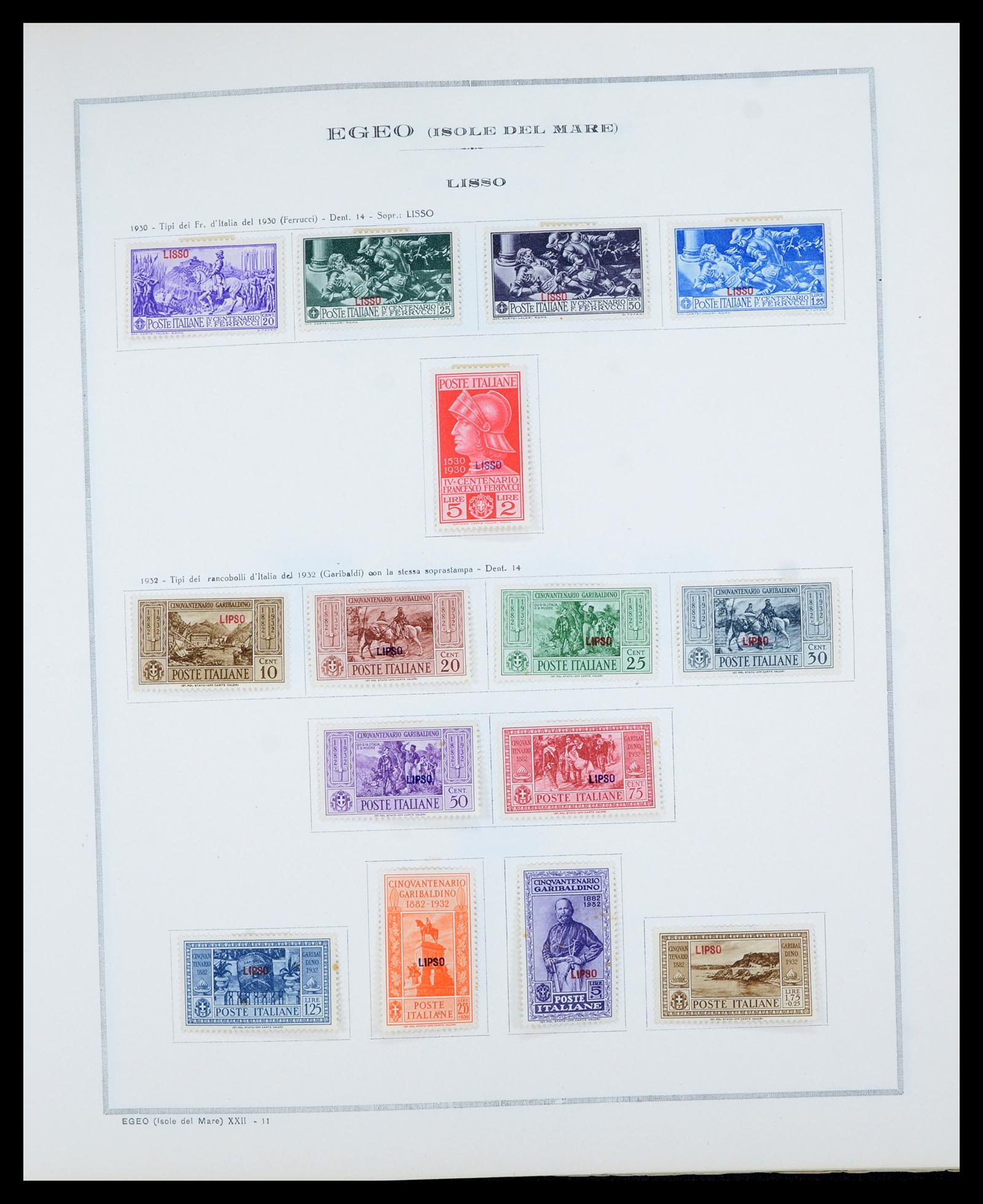 36900 012 - Stamp collection 36900 Italian territories/Colonies supercollection 1893