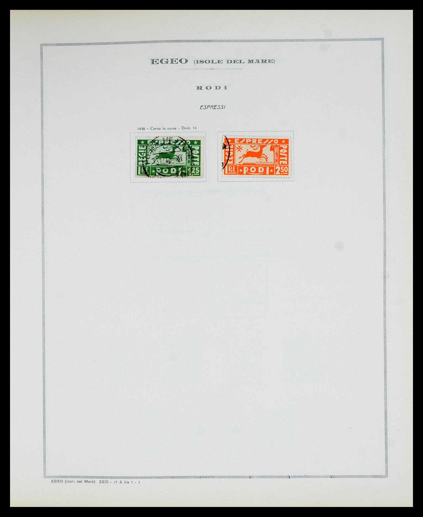 36900 024 - Postzegelverzameling 36900 Italiaanse gebieden/koloniën topverzamelin