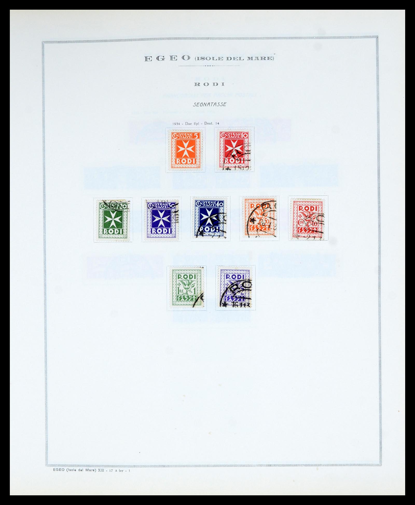 36900 026 - Postzegelverzameling 36900 Italiaanse gebieden/koloniën topverzamelin