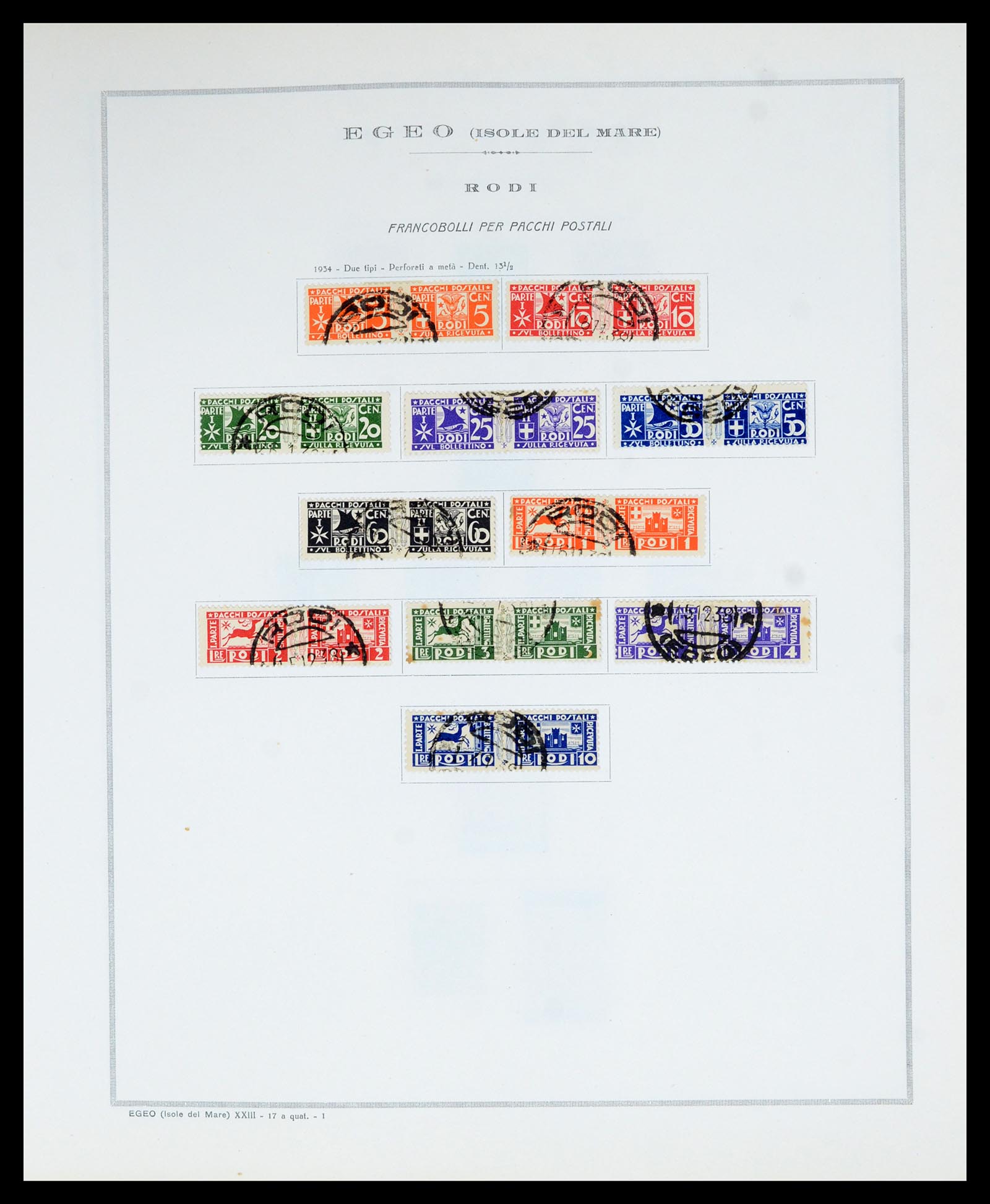 36900 027 - Postzegelverzameling 36900 Italiaanse gebieden/koloniën topverzamelin