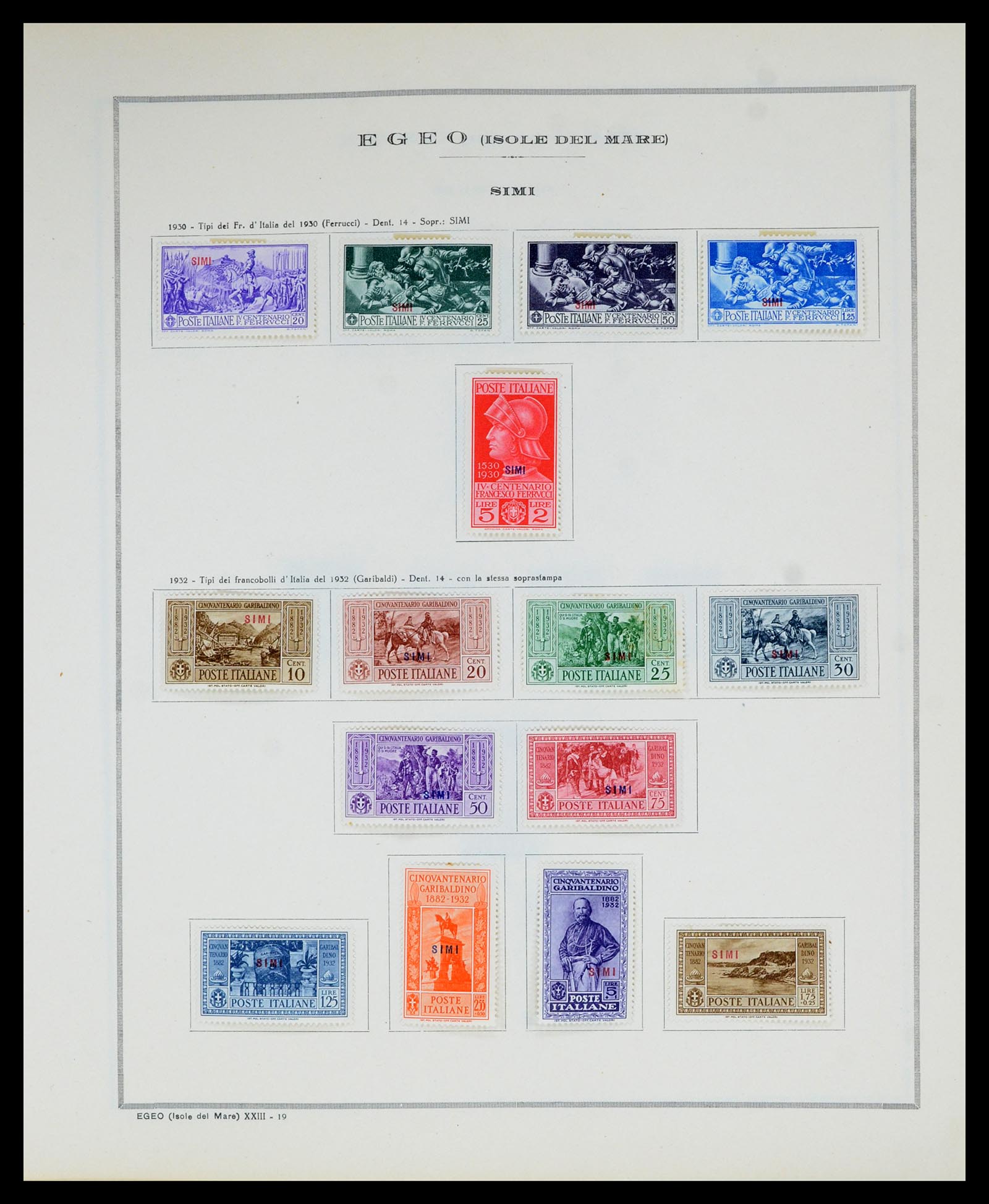 36900 031 - Postzegelverzameling 36900 Italiaanse gebieden/koloniën topverzamelin