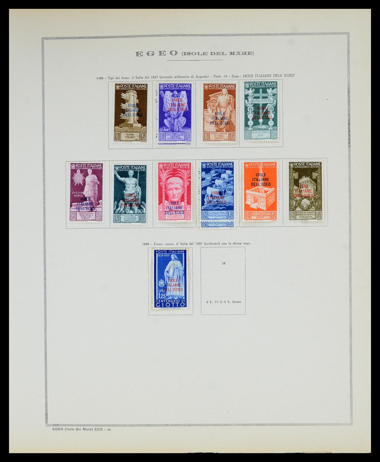 36900 037 - Postzegelverzameling 36900 Italiaanse gebieden/koloniën topverzamelin