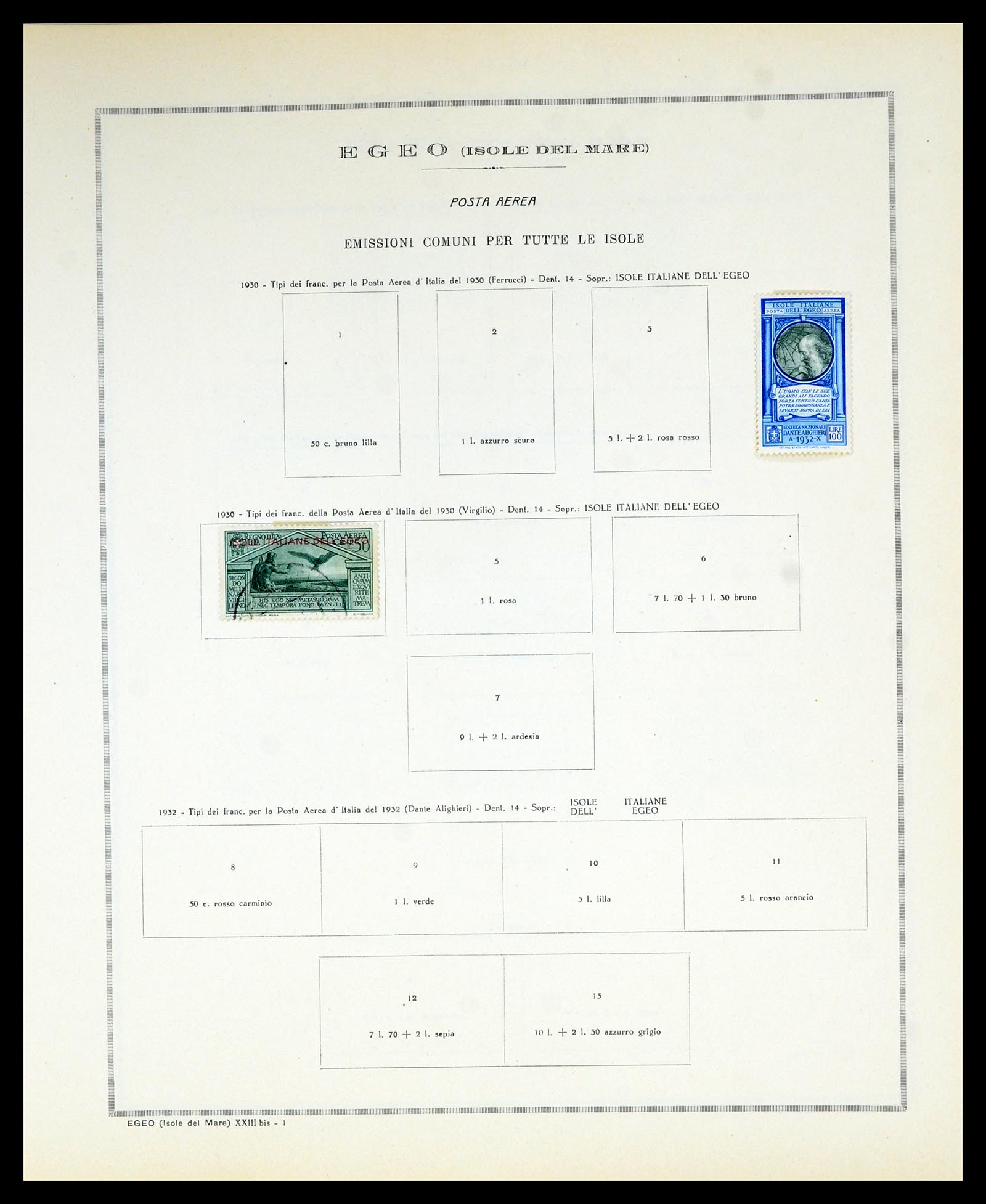 36900 039 - Postzegelverzameling 36900 Italiaanse gebieden/koloniën topverzamelin