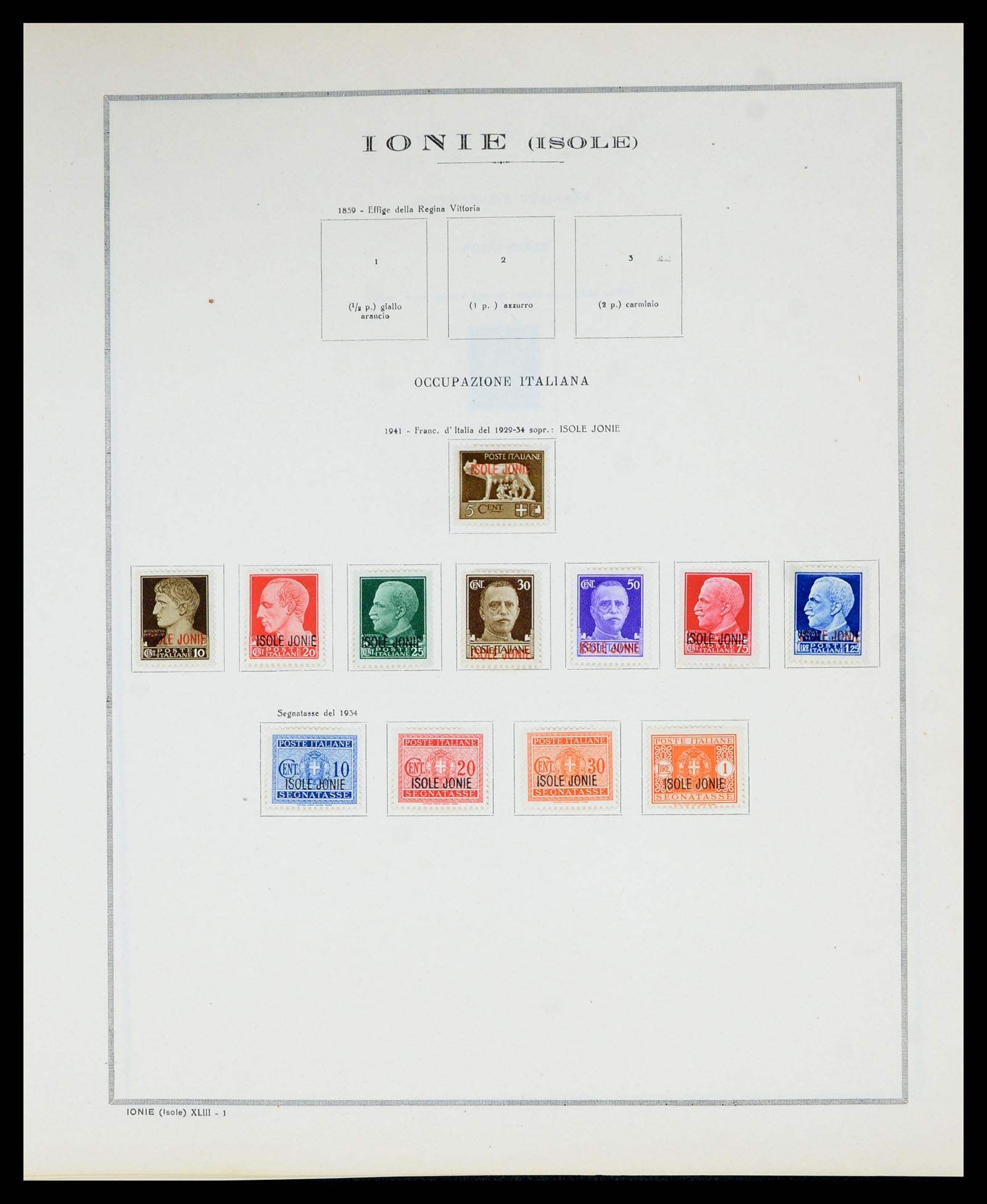 36900 041 - Postzegelverzameling 36900 Italiaanse gebieden/koloniën topverzamelin
