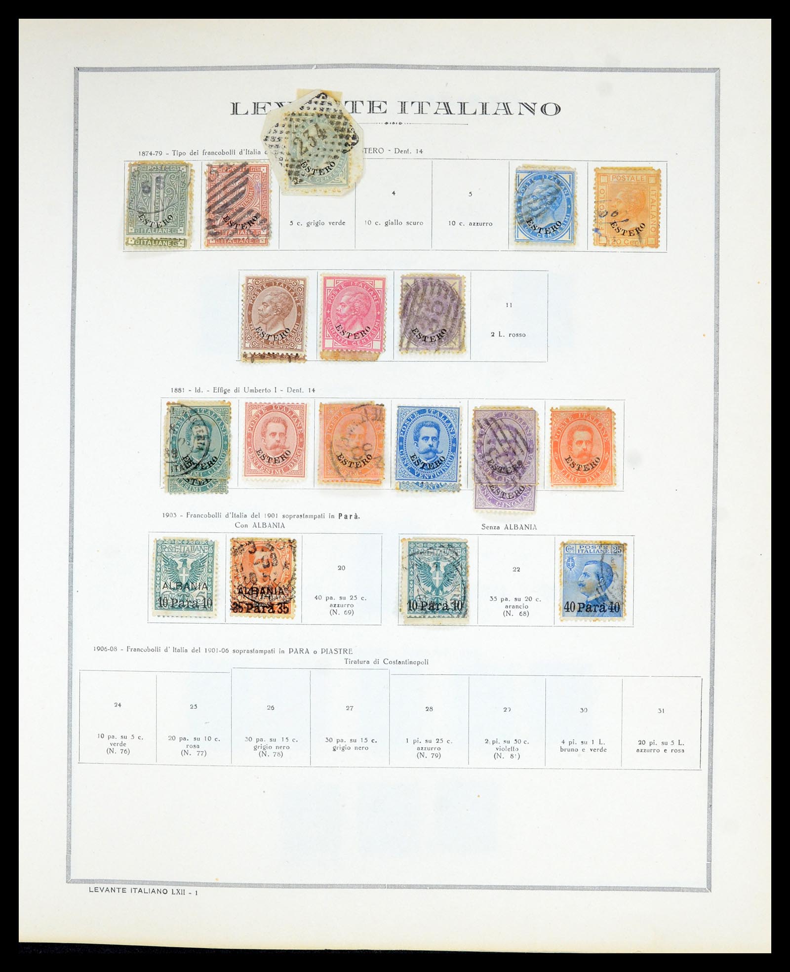 36900 043 - Postzegelverzameling 36900 Italiaanse gebieden/koloniën topverzamelin