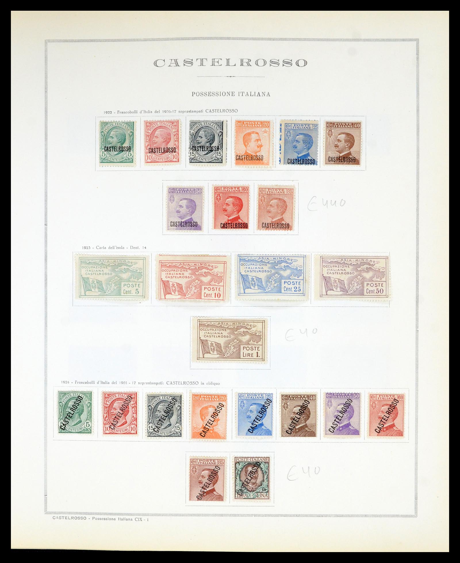36900 054 - Postzegelverzameling 36900 Italiaanse gebieden/koloniën topverzamelin