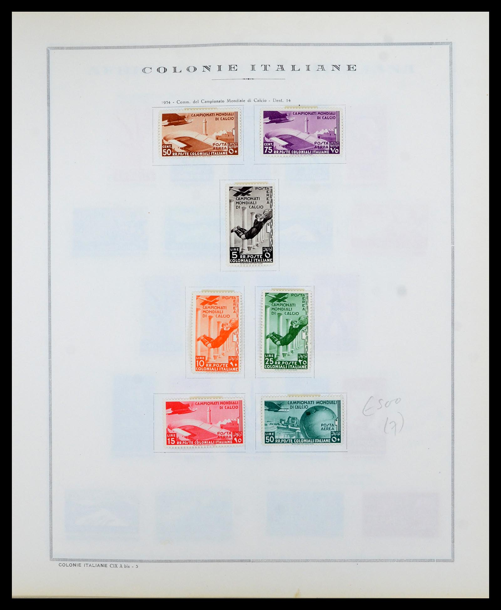 36900 063 - Postzegelverzameling 36900 Italiaanse gebieden/koloniën topverzamelin