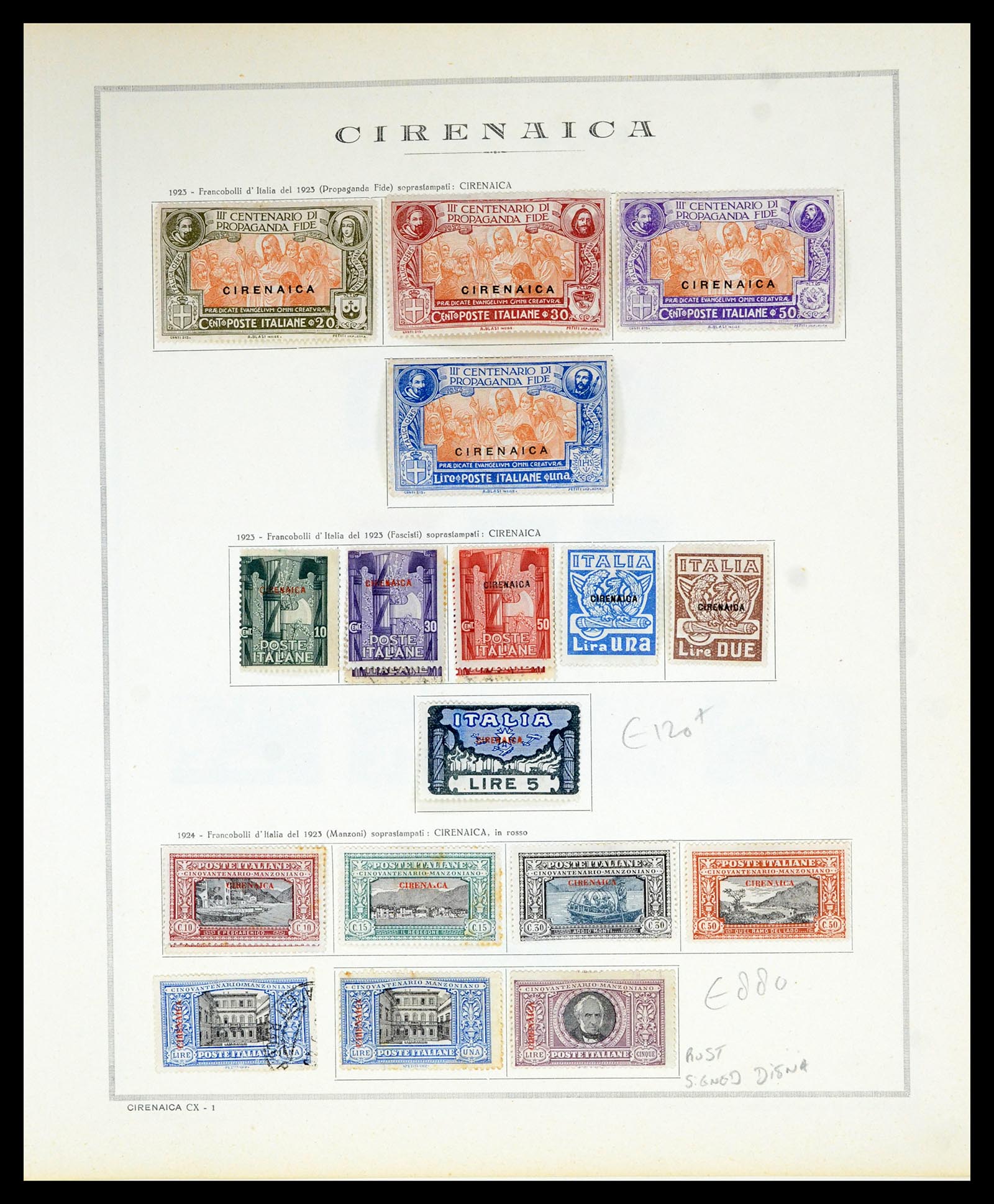 36900 071 - Postzegelverzameling 36900 Italiaanse gebieden/koloniën topverzamelin