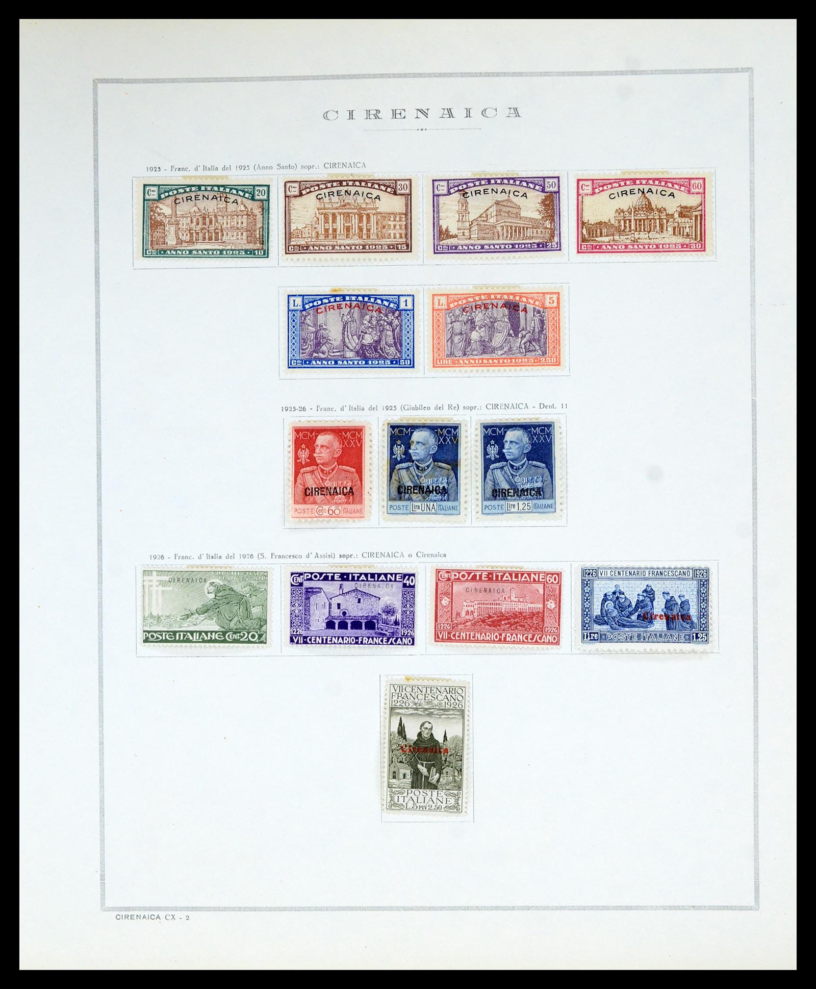 36900 072 - Postzegelverzameling 36900 Italiaanse gebieden/koloniën topverzamelin