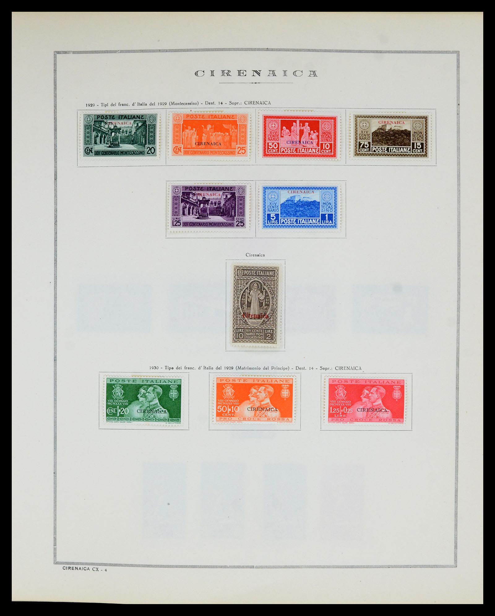 36900 074 - Postzegelverzameling 36900 Italiaanse gebieden/koloniën topverzamelin