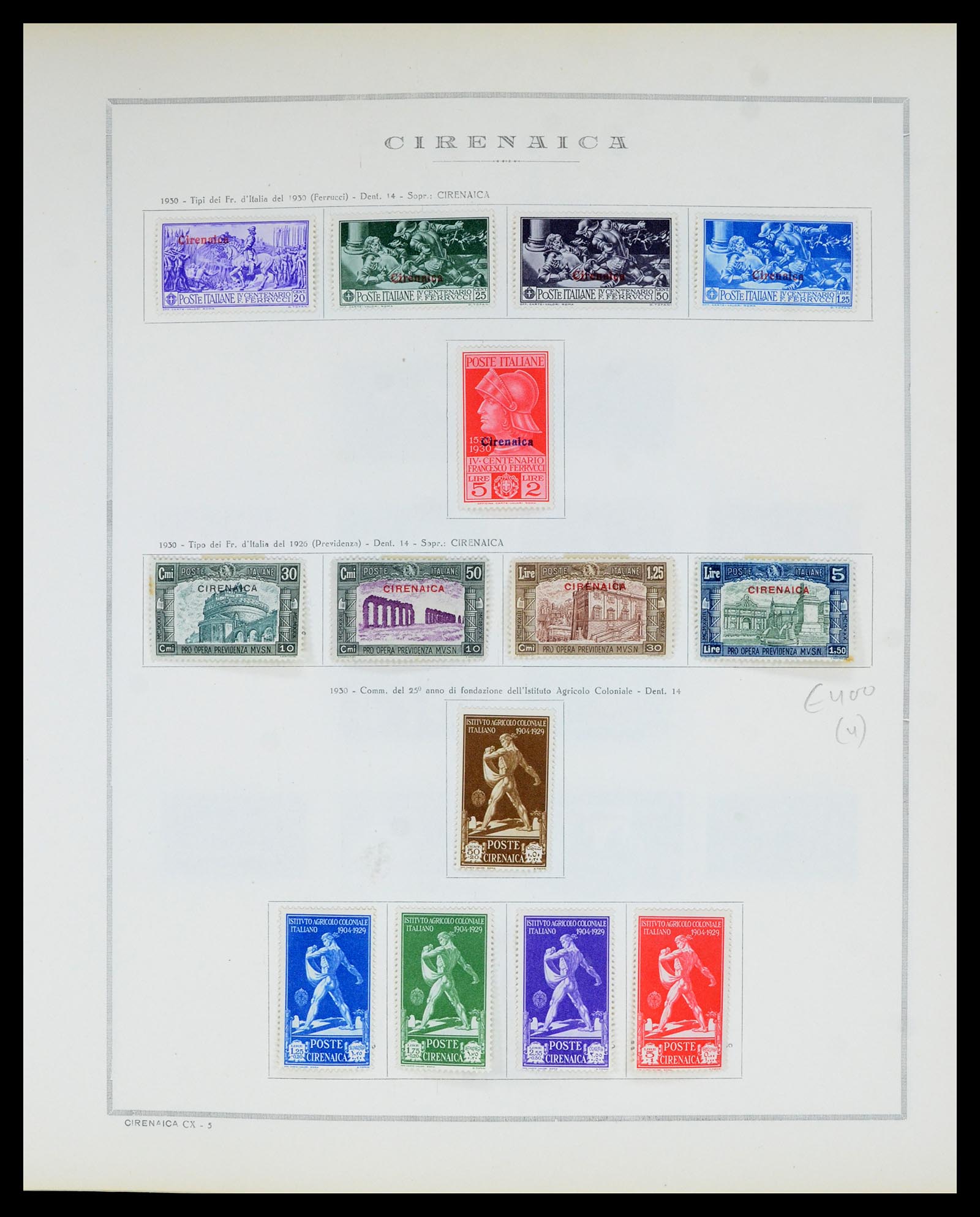 36900 075 - Postzegelverzameling 36900 Italiaanse gebieden/koloniën topverzamelin