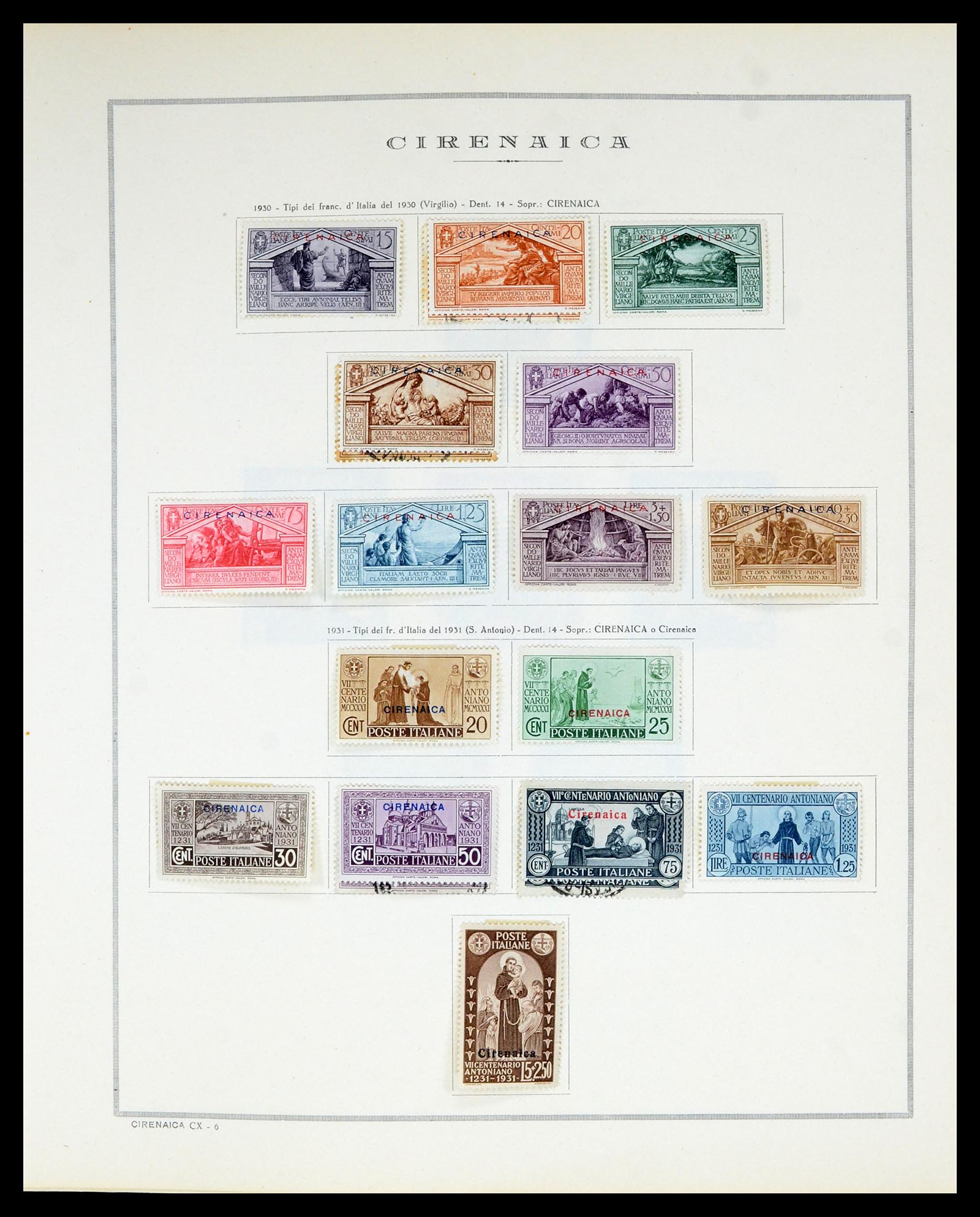 36900 076 - Postzegelverzameling 36900 Italiaanse gebieden/koloniën topverzamelin