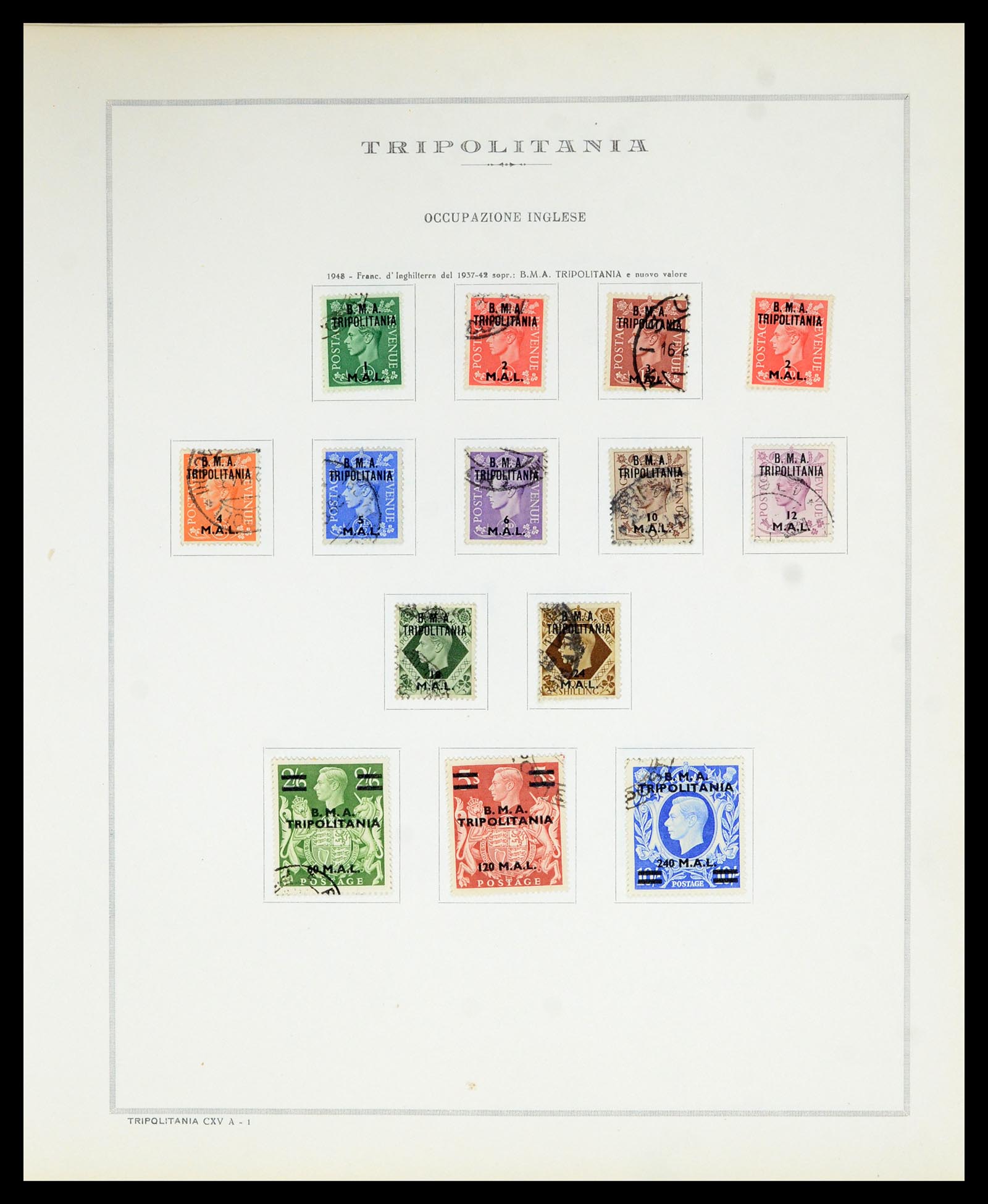 36900 206 - Postzegelverzameling 36900 Italiaanse gebieden/koloniën topverzamelin