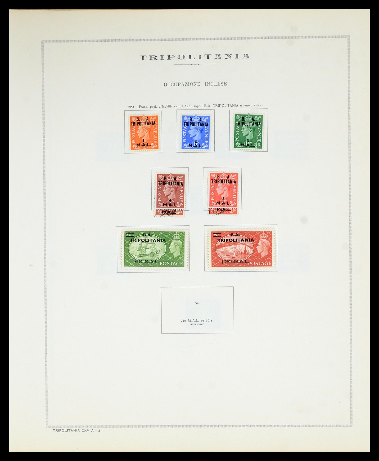 36900 208 - Postzegelverzameling 36900 Italiaanse gebieden/koloniën topverzamelin