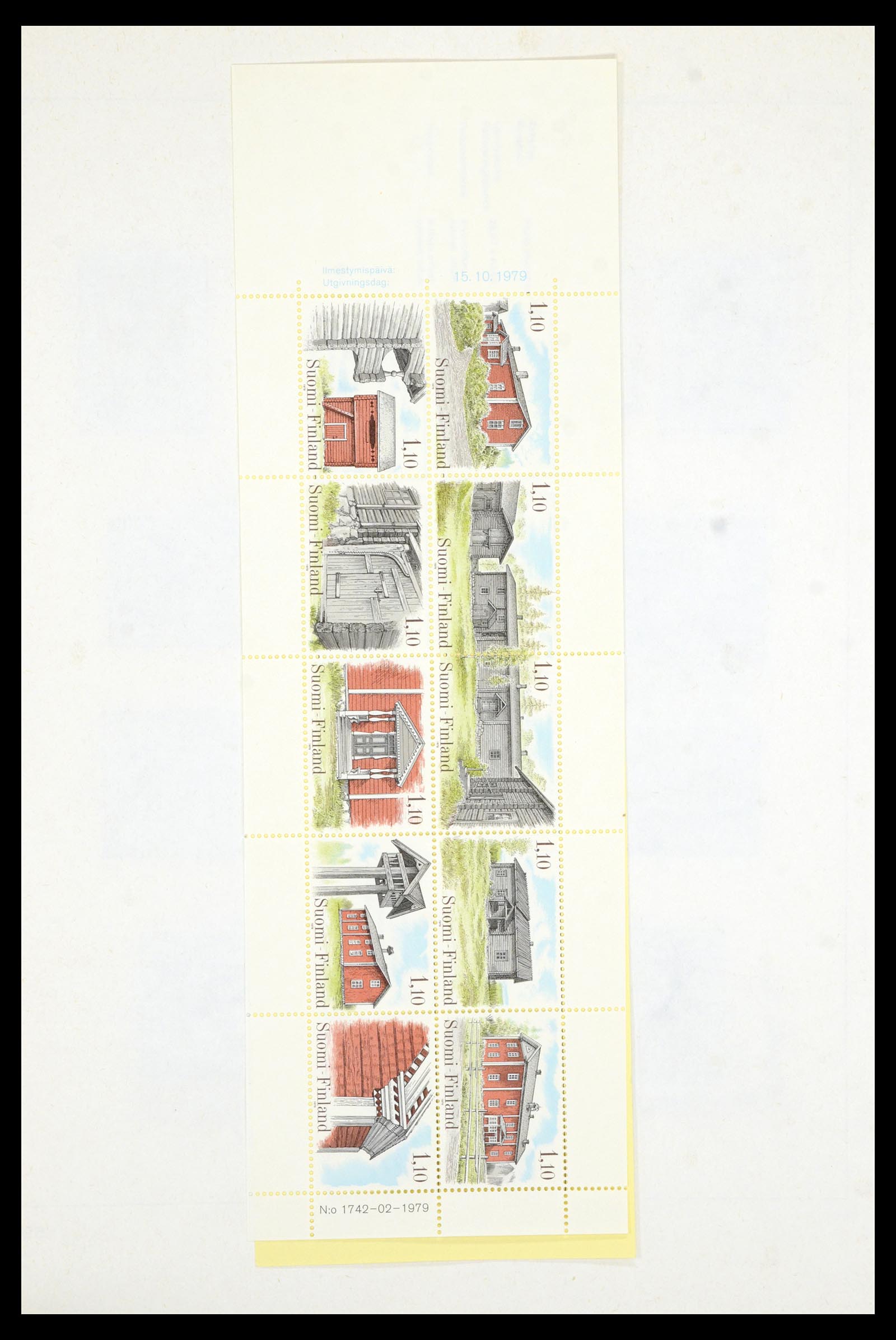 36901 060 - Postzegelverzameling 36901 Finland 1856-1982.