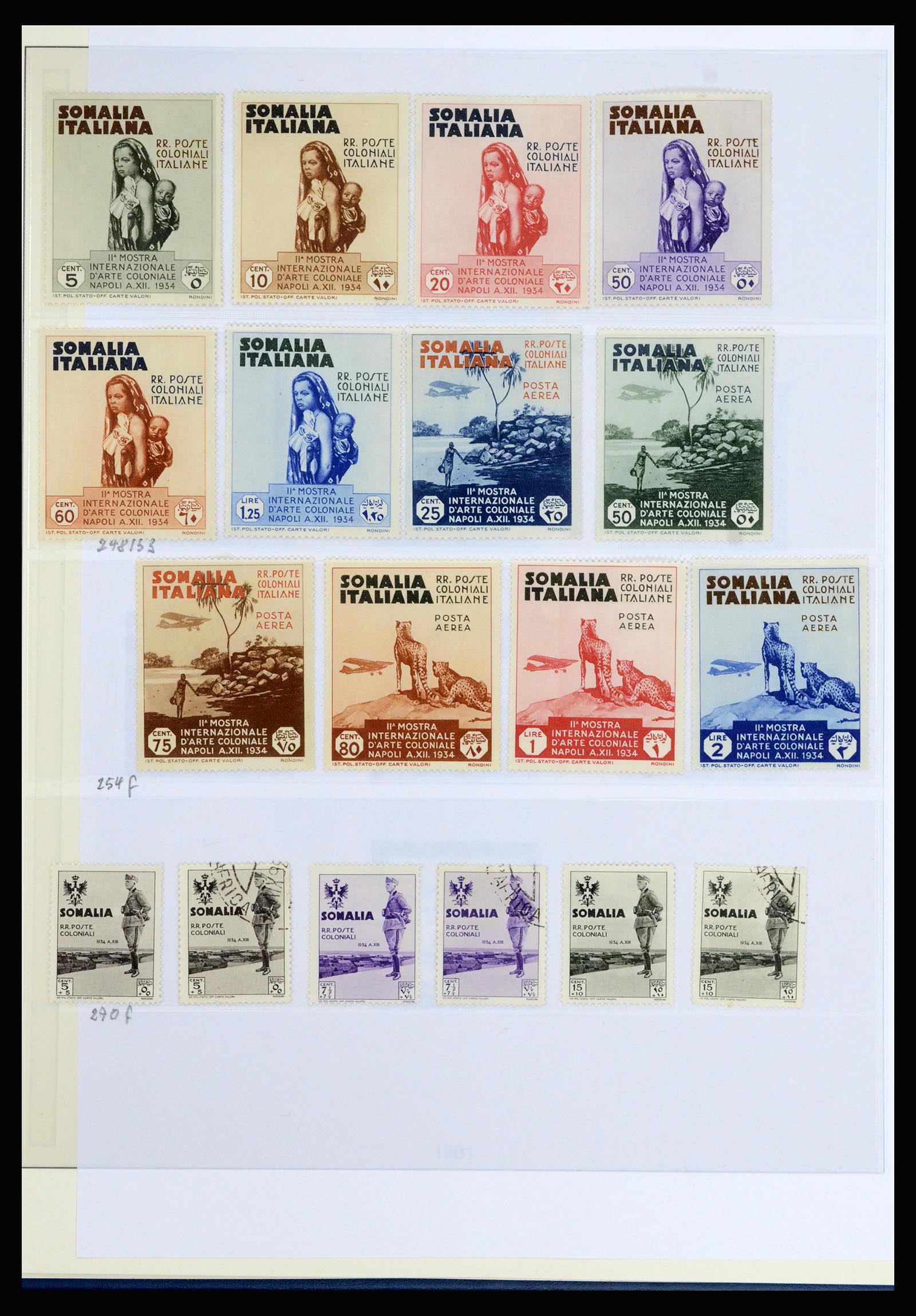 36902 023 - Stamp collection 36902 Italian colonies and territories 1893-1948.