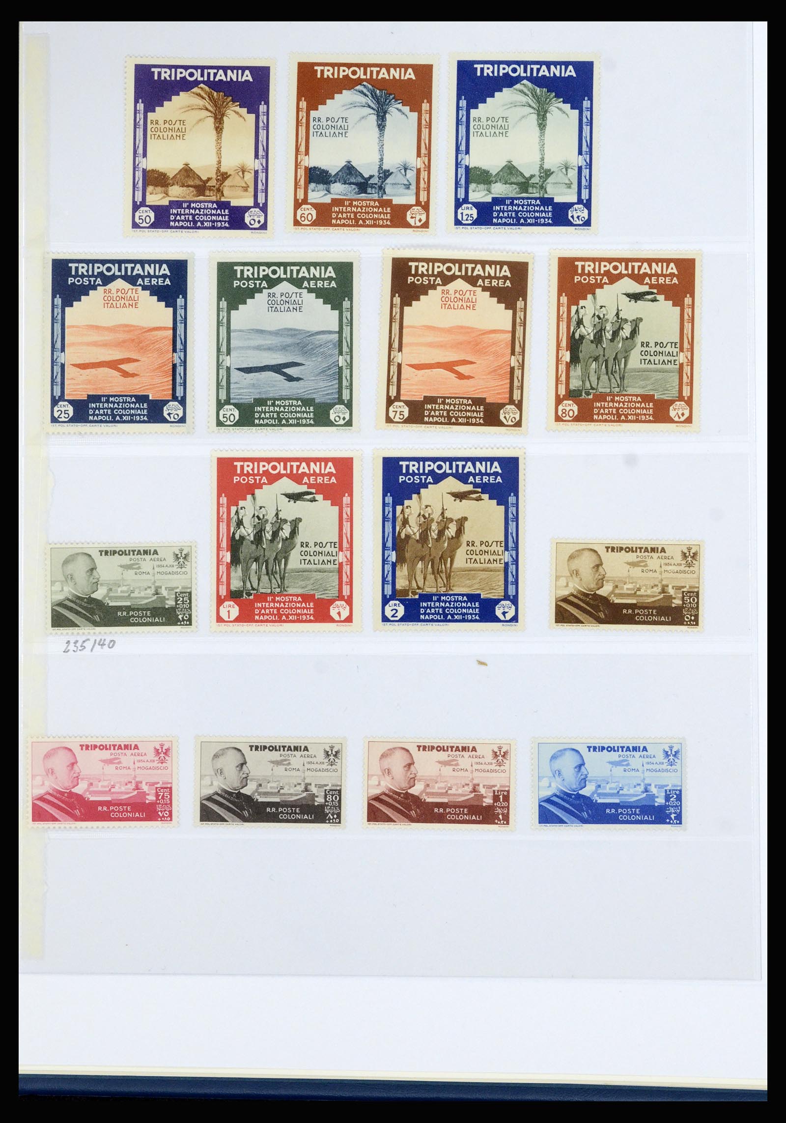 36902 034 - Stamp collection 36902 Italian colonies and territories 1893-1948.