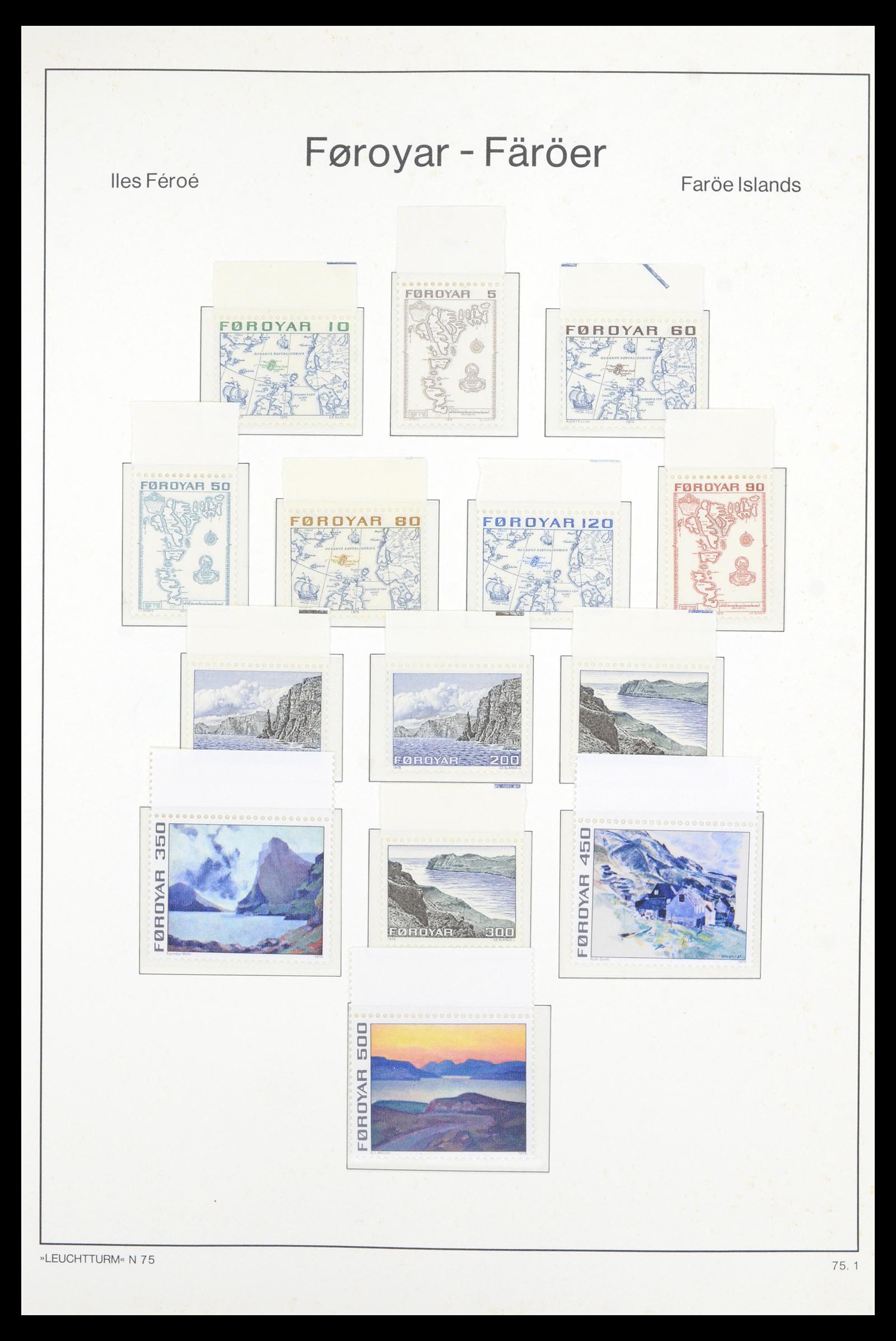 36907 002 - Postzegelverzameling 36907 Scandinavië 1975-2002.