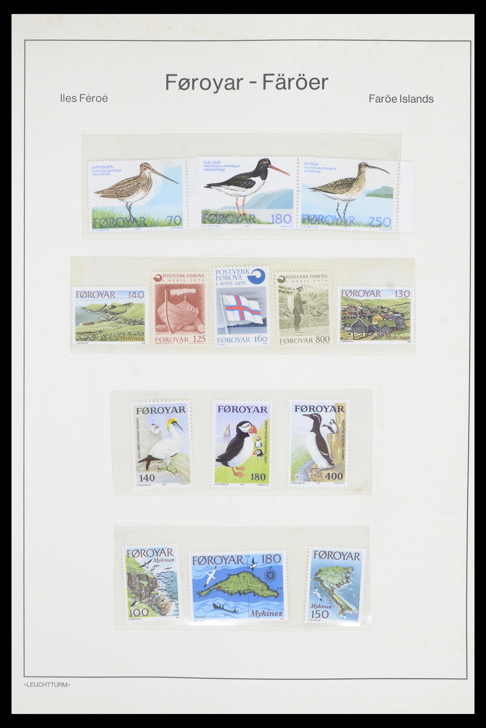 36907 004 - Postzegelverzameling 36907 Scandinavië 1975-2002.