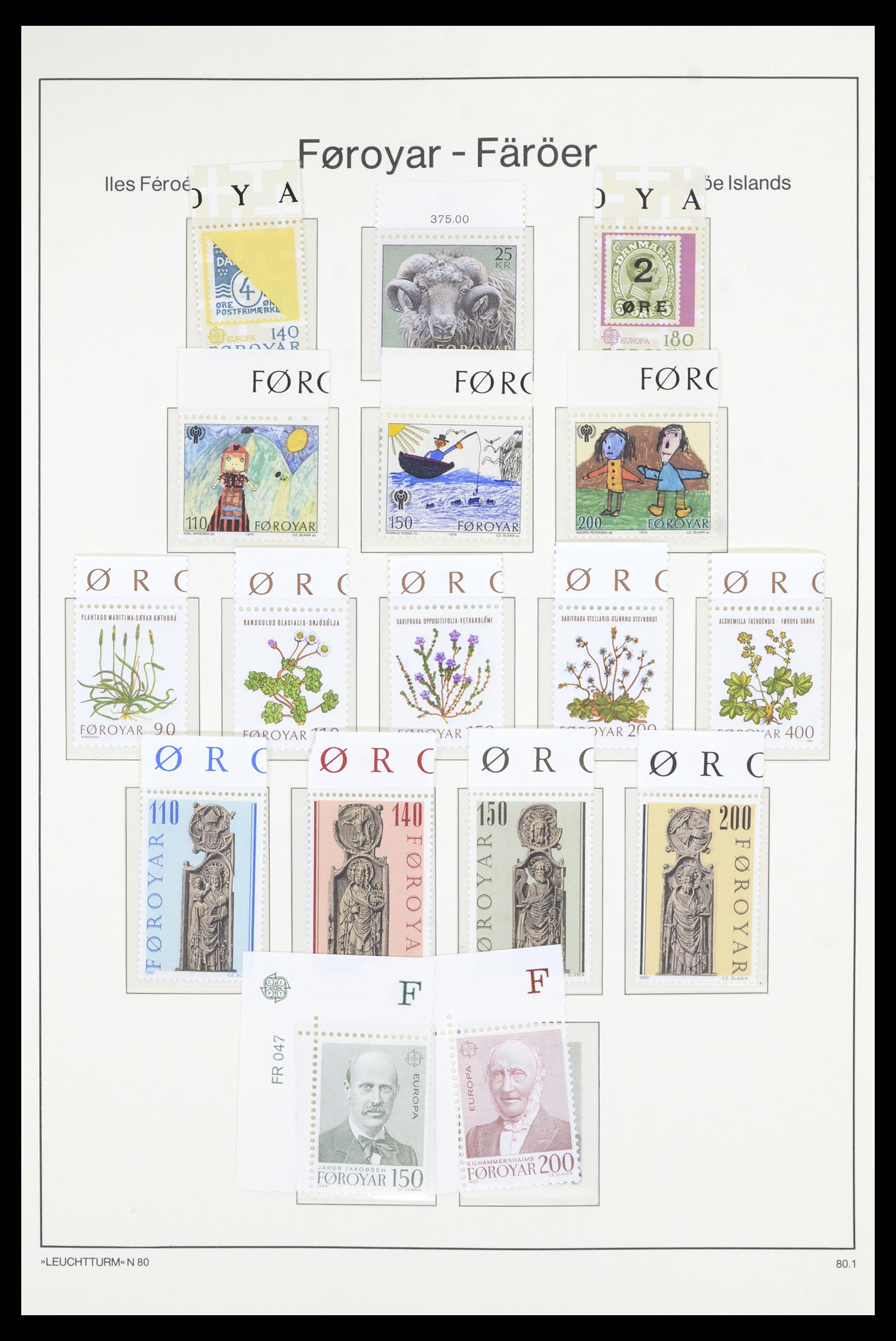 36907 006 - Postzegelverzameling 36907 Scandinavië 1975-2002.