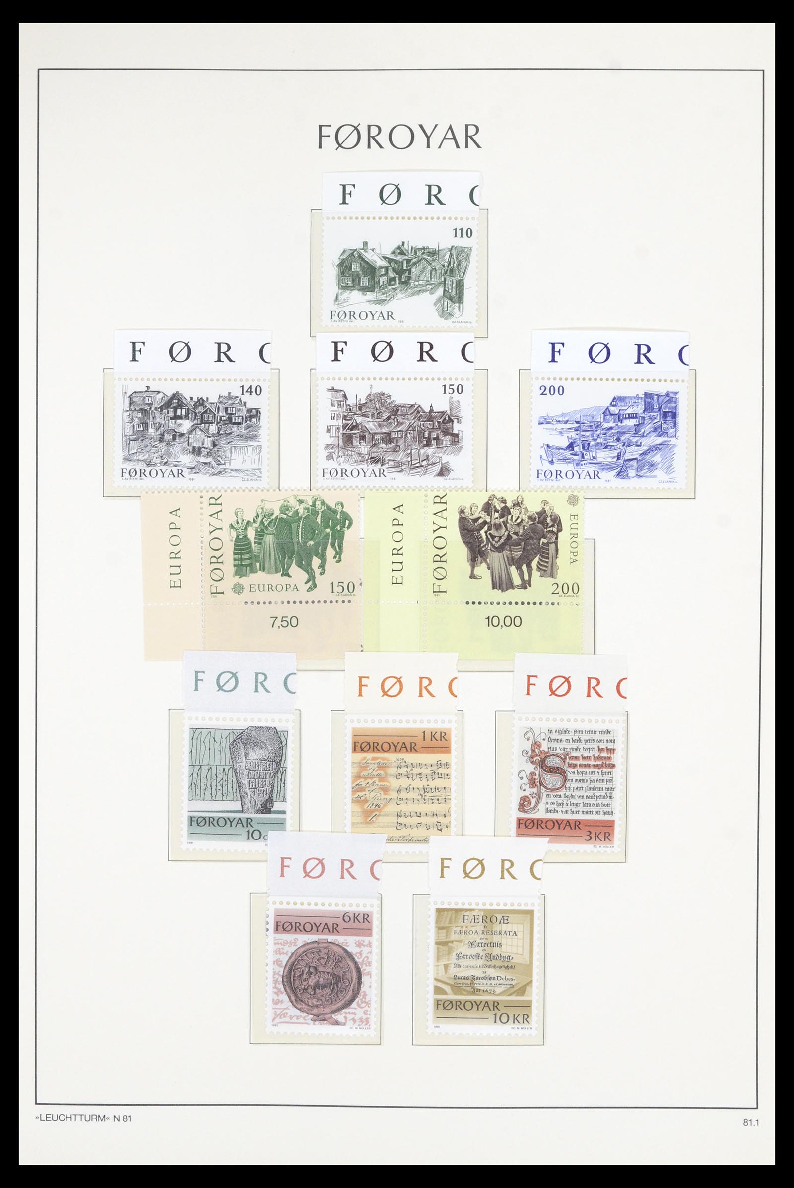 36907 007 - Postzegelverzameling 36907 Scandinavië 1975-2002.