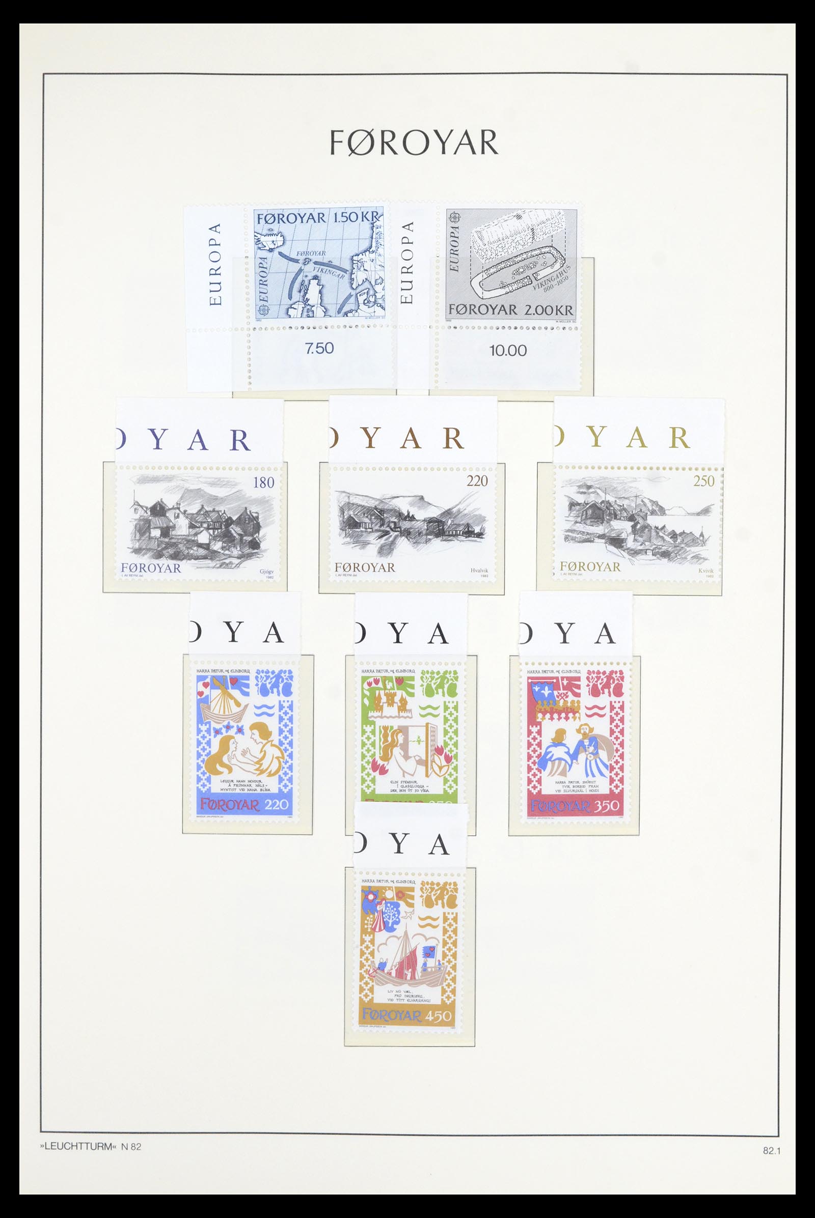 36907 008 - Postzegelverzameling 36907 Scandinavië 1975-2002.