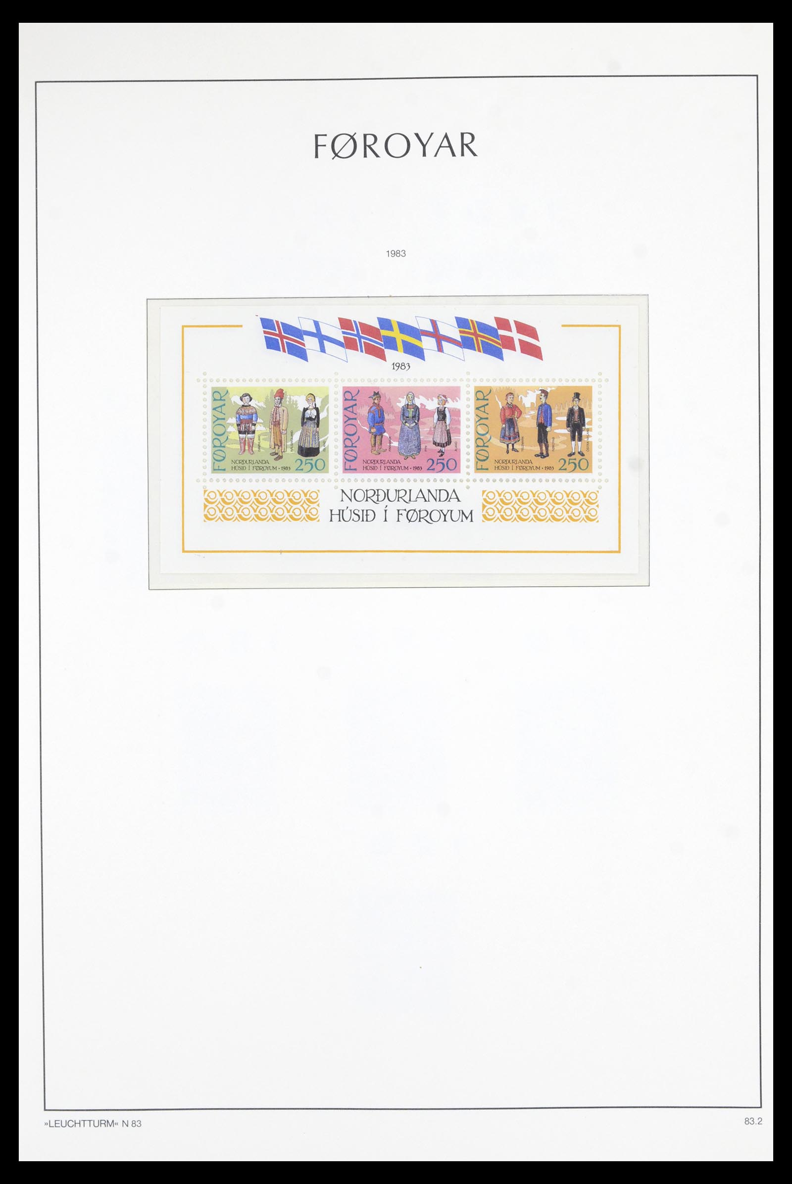 36907 010 - Postzegelverzameling 36907 Scandinavië 1975-2002.