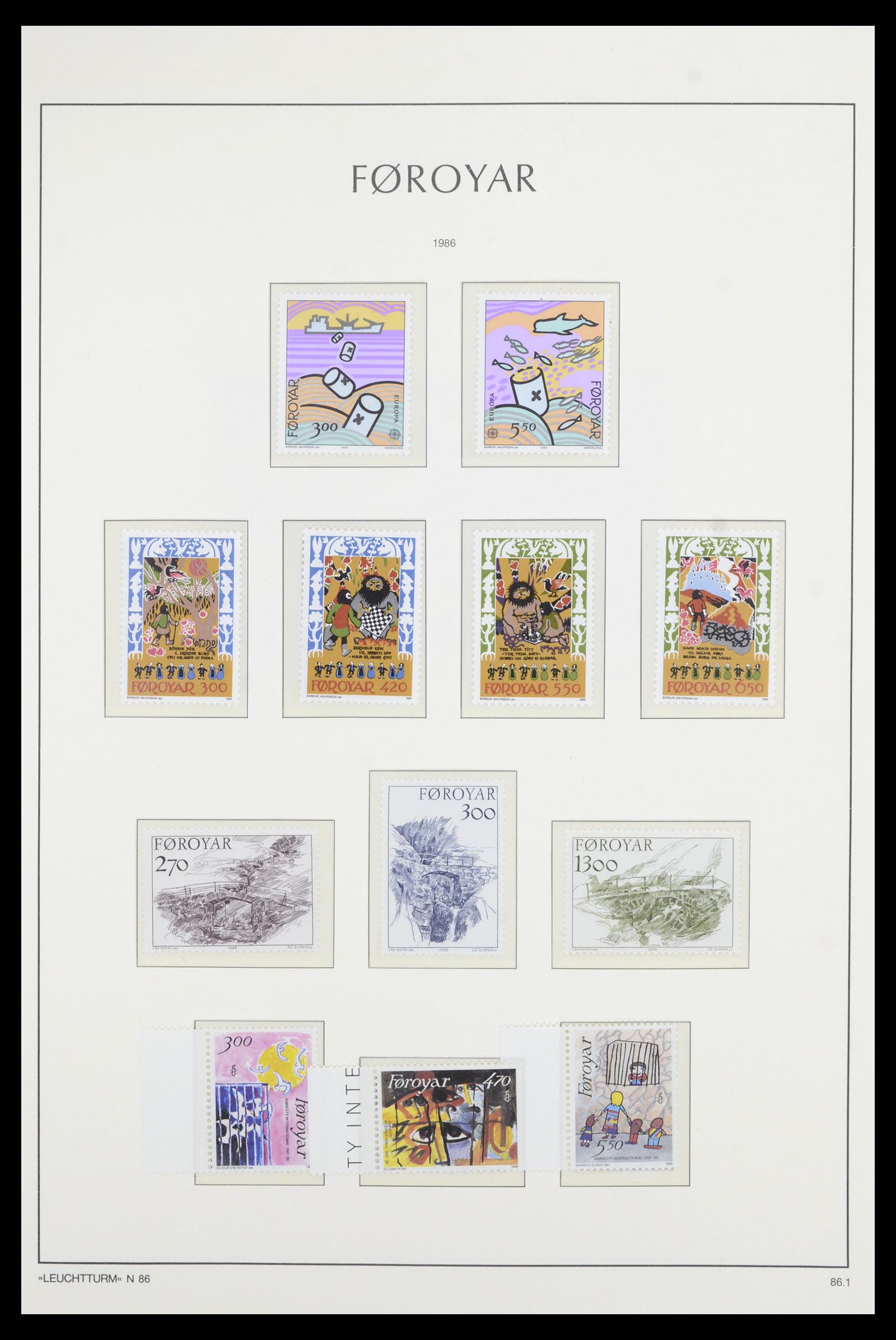 36907 015 - Postzegelverzameling 36907 Scandinavië 1975-2002.