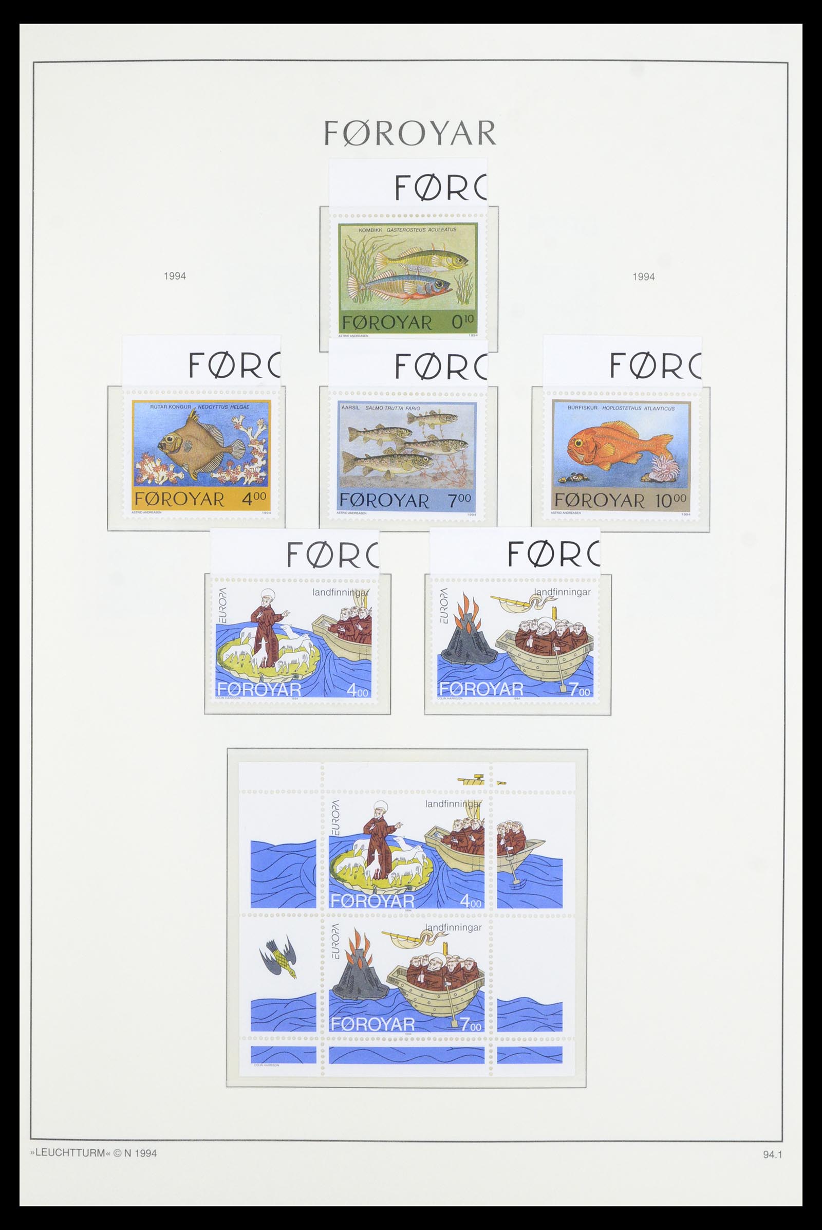 36907 030 - Postzegelverzameling 36907 Scandinavië 1975-2002.