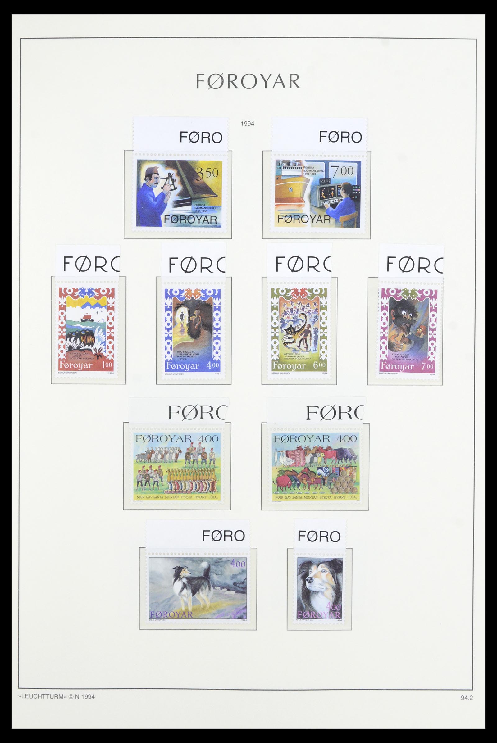 36907 031 - Postzegelverzameling 36907 Scandinavië 1975-2002.
