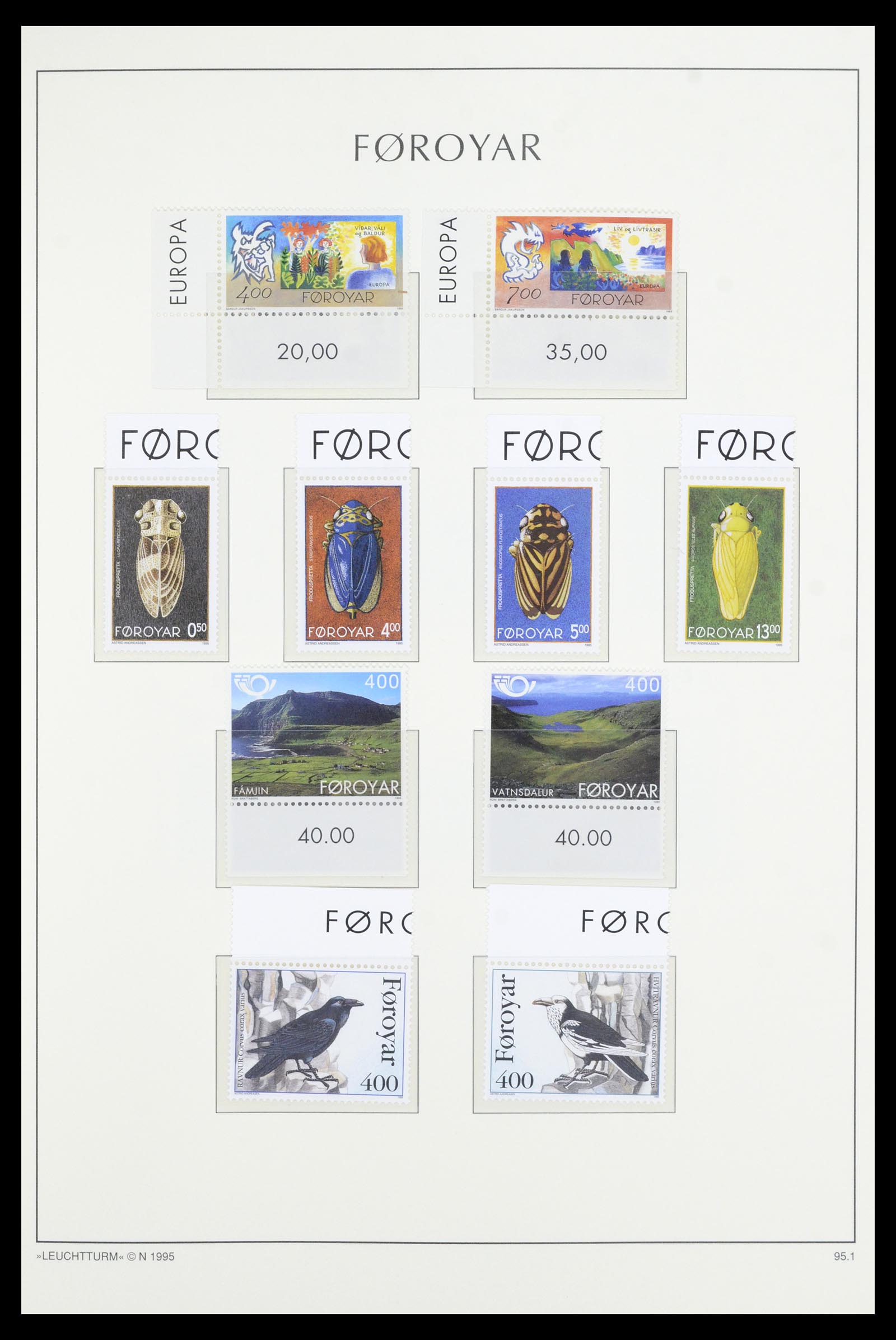 36907 032 - Postzegelverzameling 36907 Scandinavië 1975-2002.
