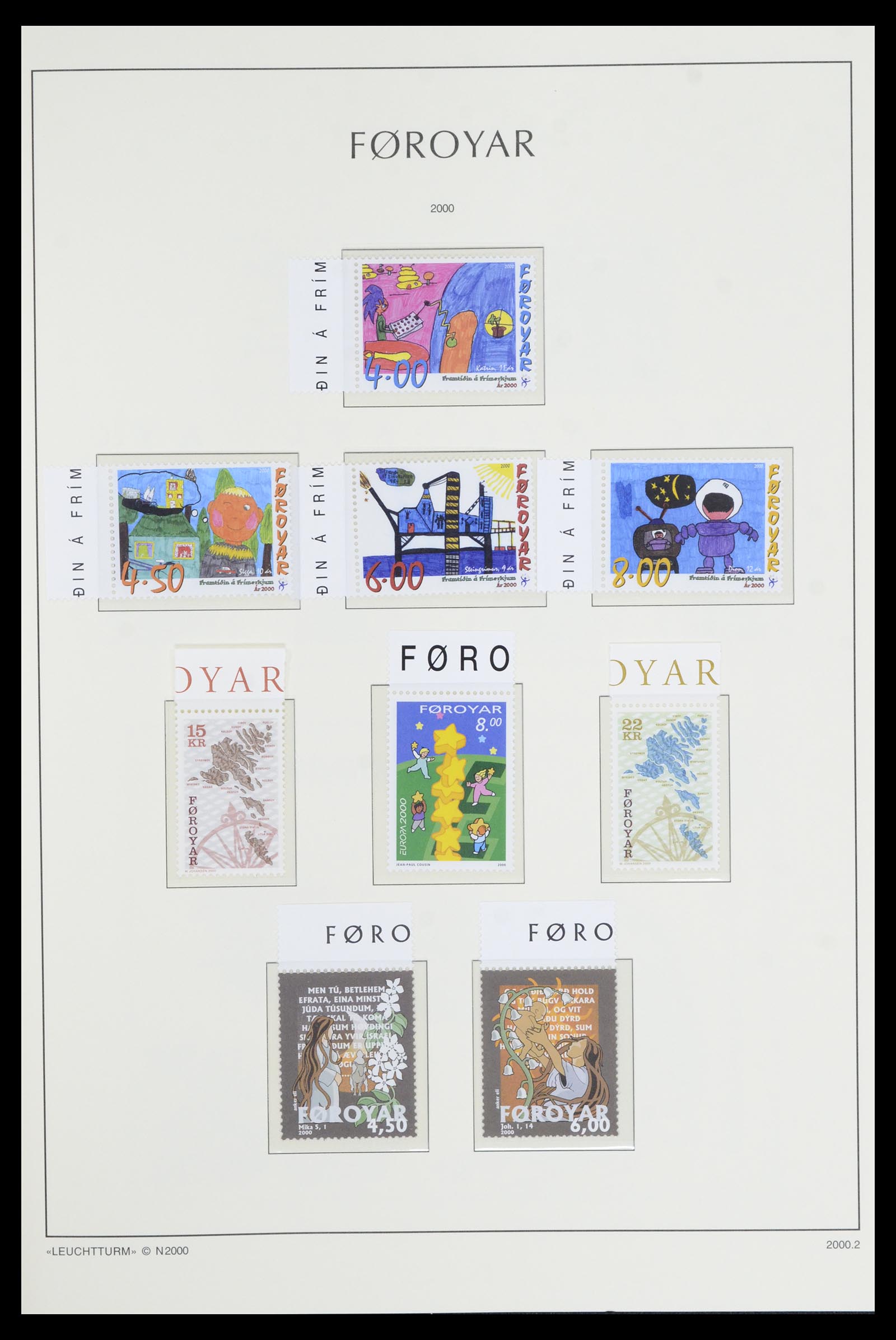 36907 043 - Postzegelverzameling 36907 Scandinavië 1975-2002.