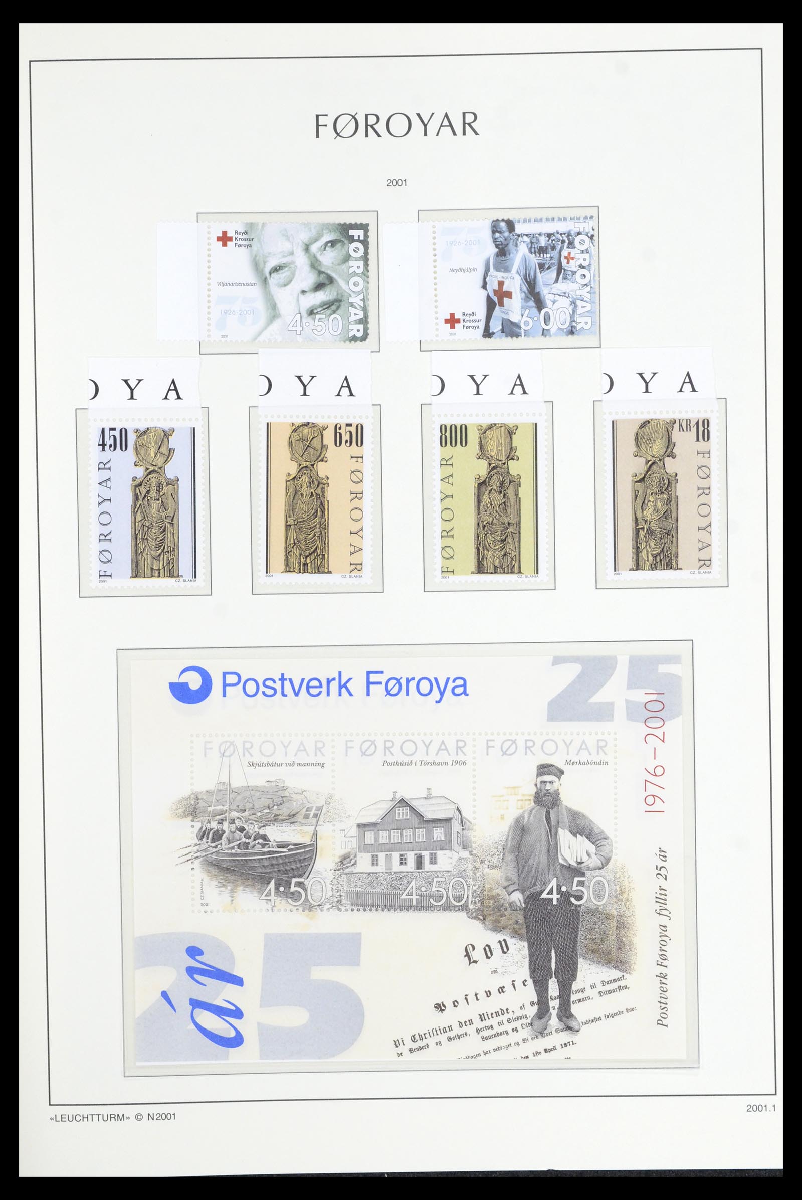 36907 044 - Postzegelverzameling 36907 Scandinavië 1975-2002.