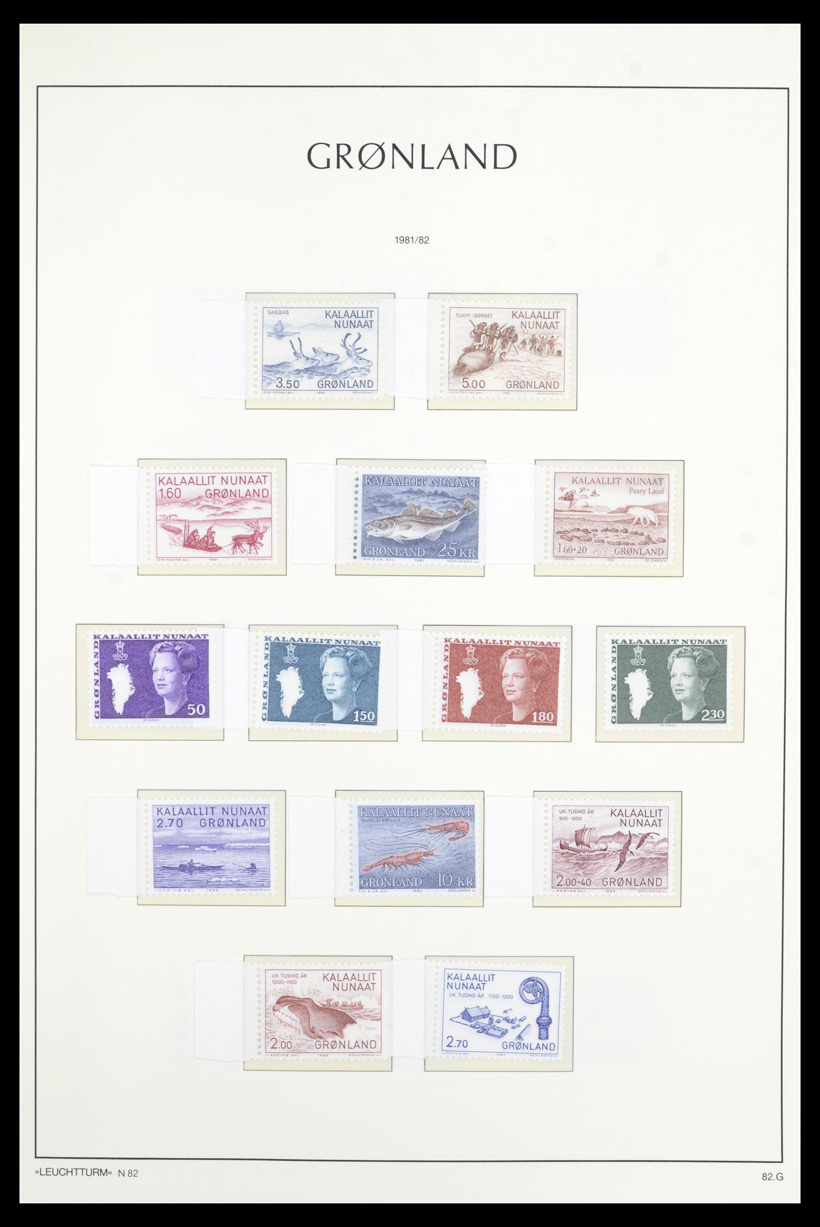 36907 050 - Postzegelverzameling 36907 Scandinavië 1975-2002.