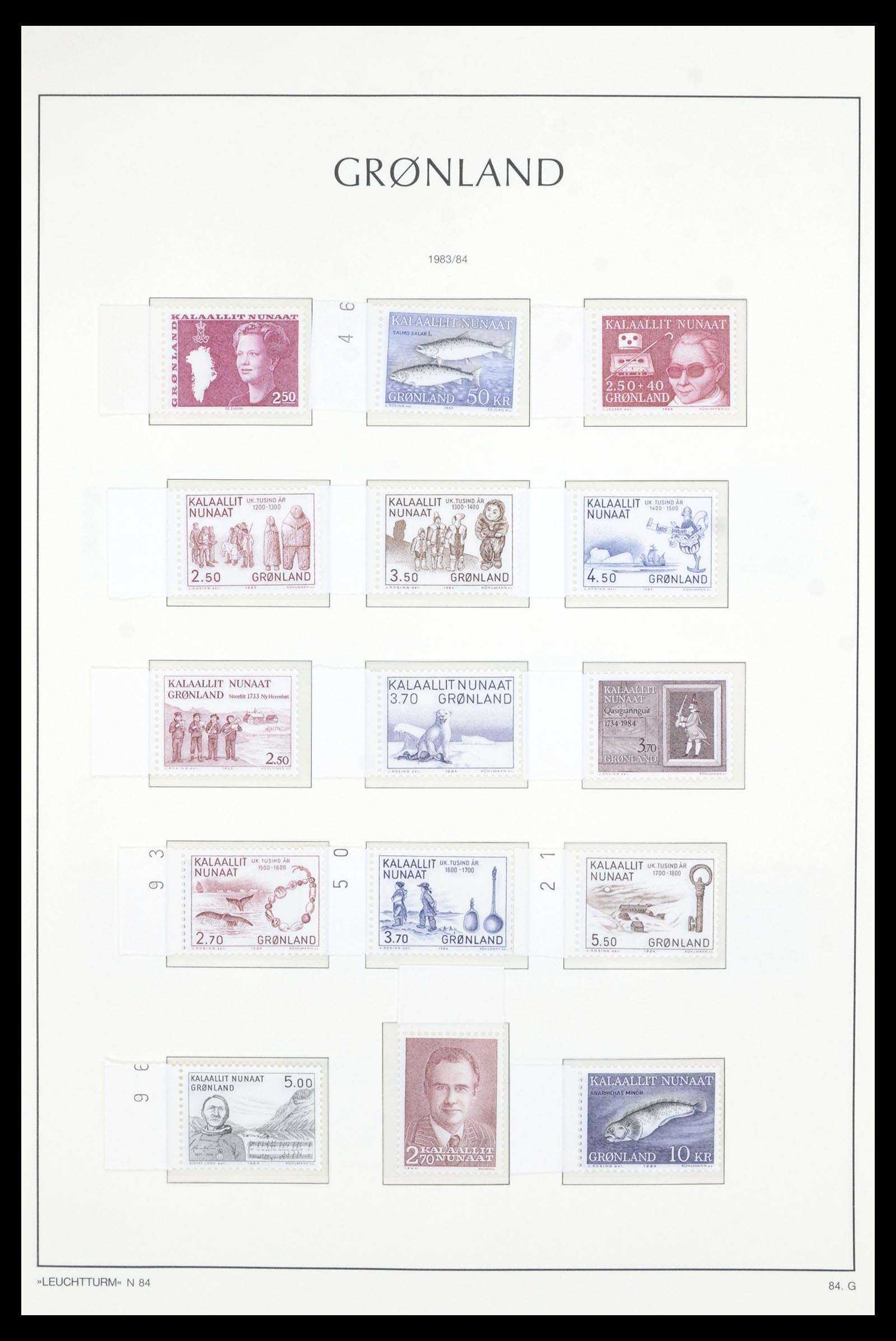 36907 051 - Postzegelverzameling 36907 Scandinavië 1975-2002.
