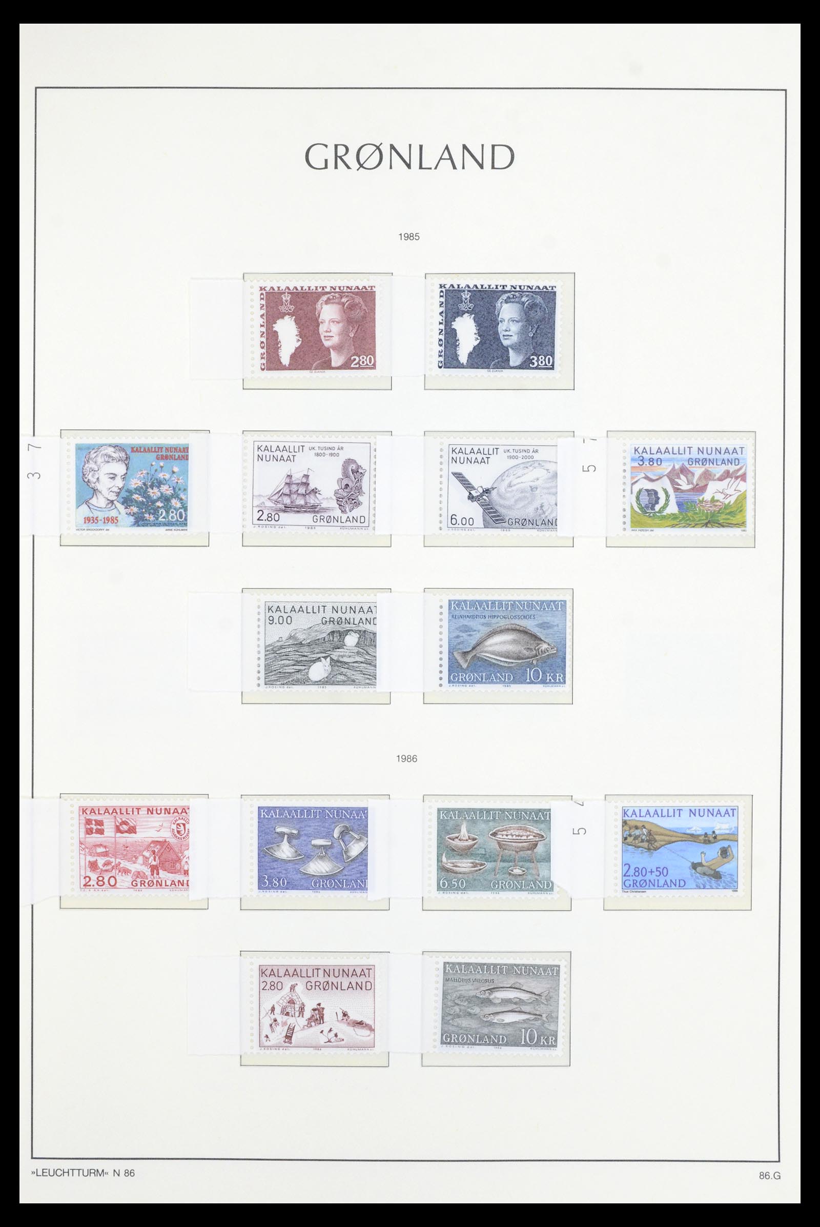 36907 052 - Postzegelverzameling 36907 Scandinavië 1975-2002.