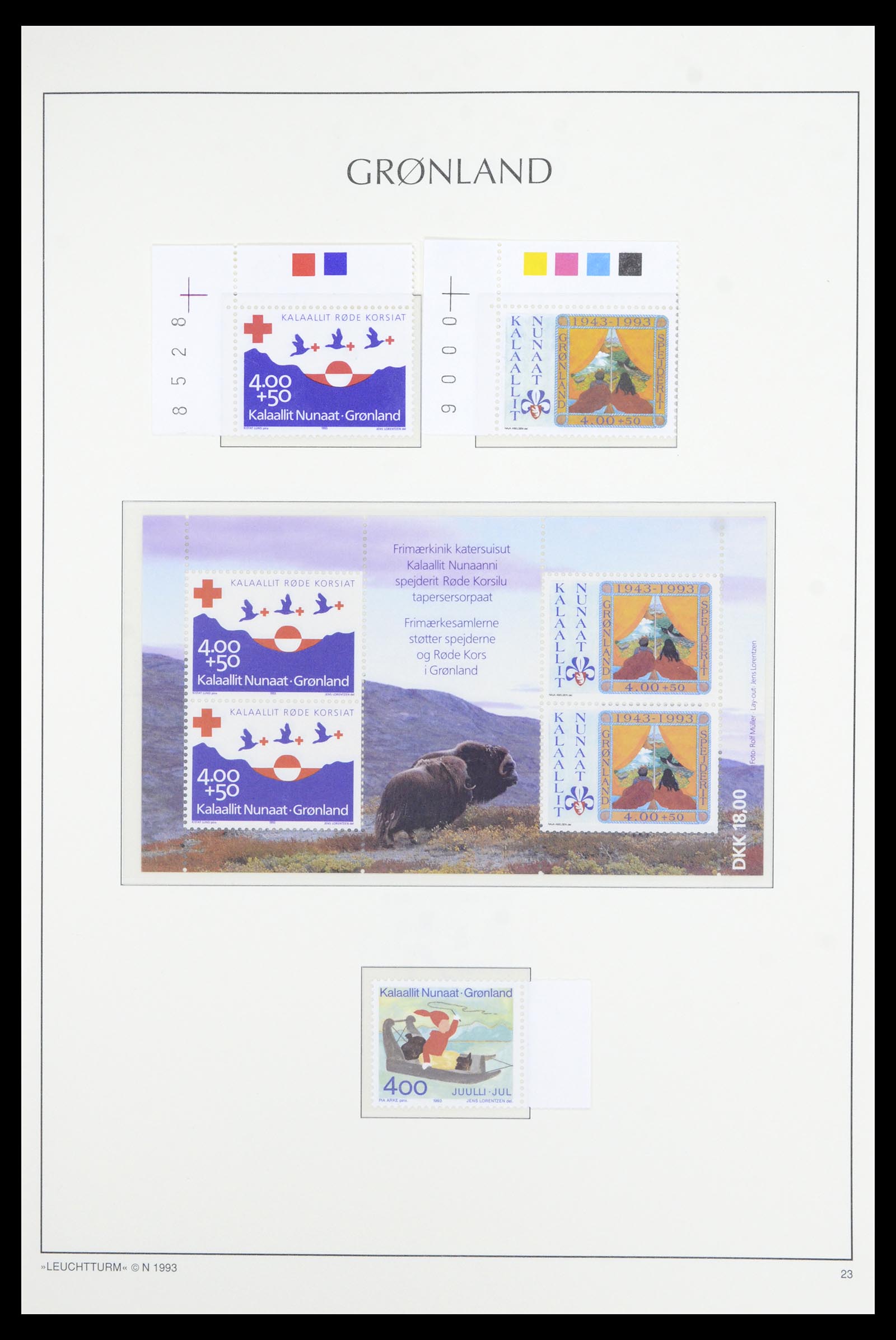 36907 063 - Postzegelverzameling 36907 Scandinavië 1975-2002.