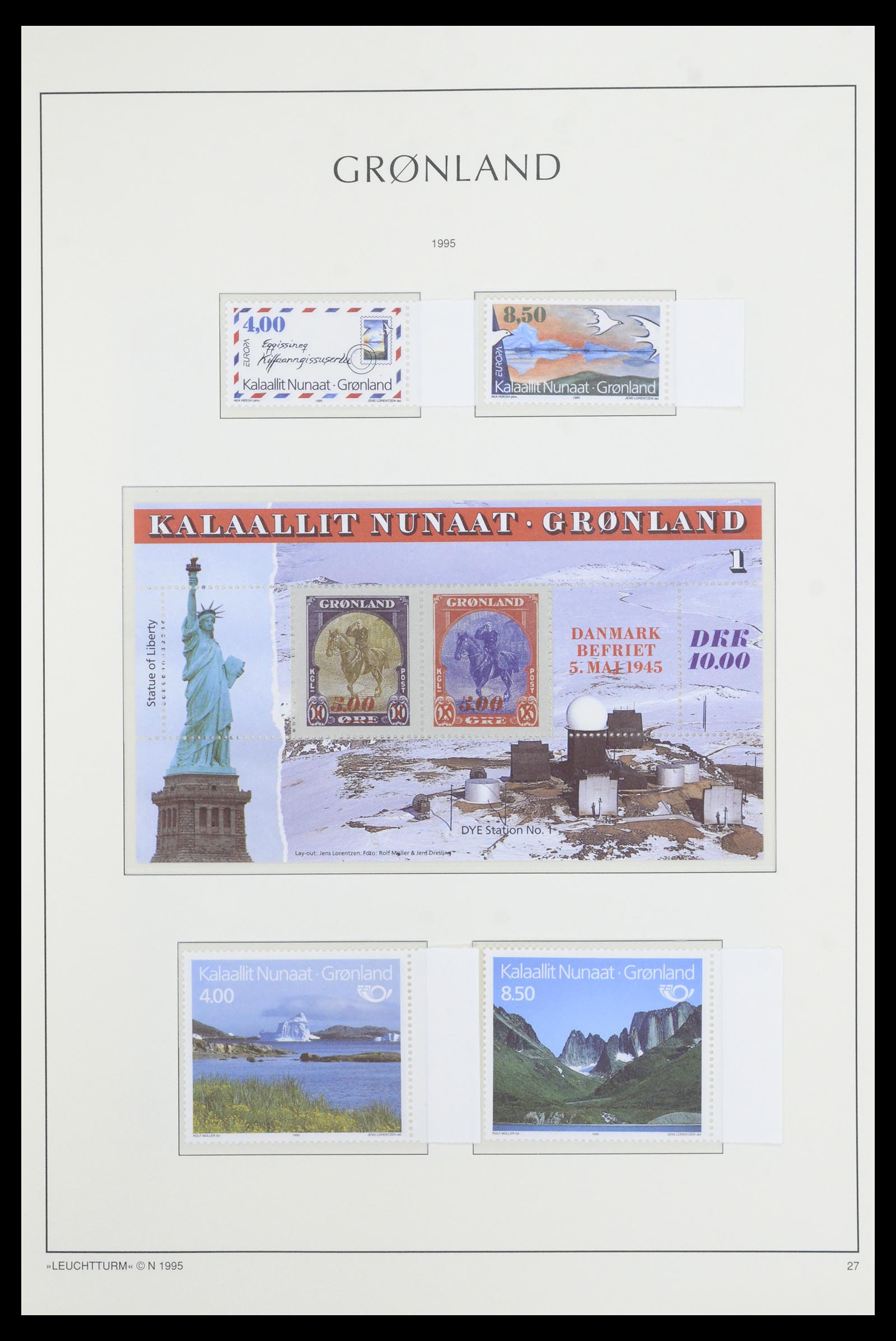 36907 067 - Postzegelverzameling 36907 Scandinavië 1975-2002.
