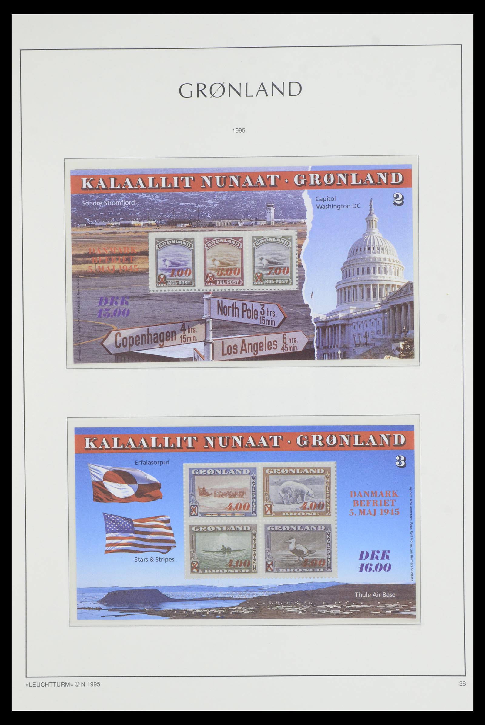 36907 068 - Postzegelverzameling 36907 Scandinavië 1975-2002.