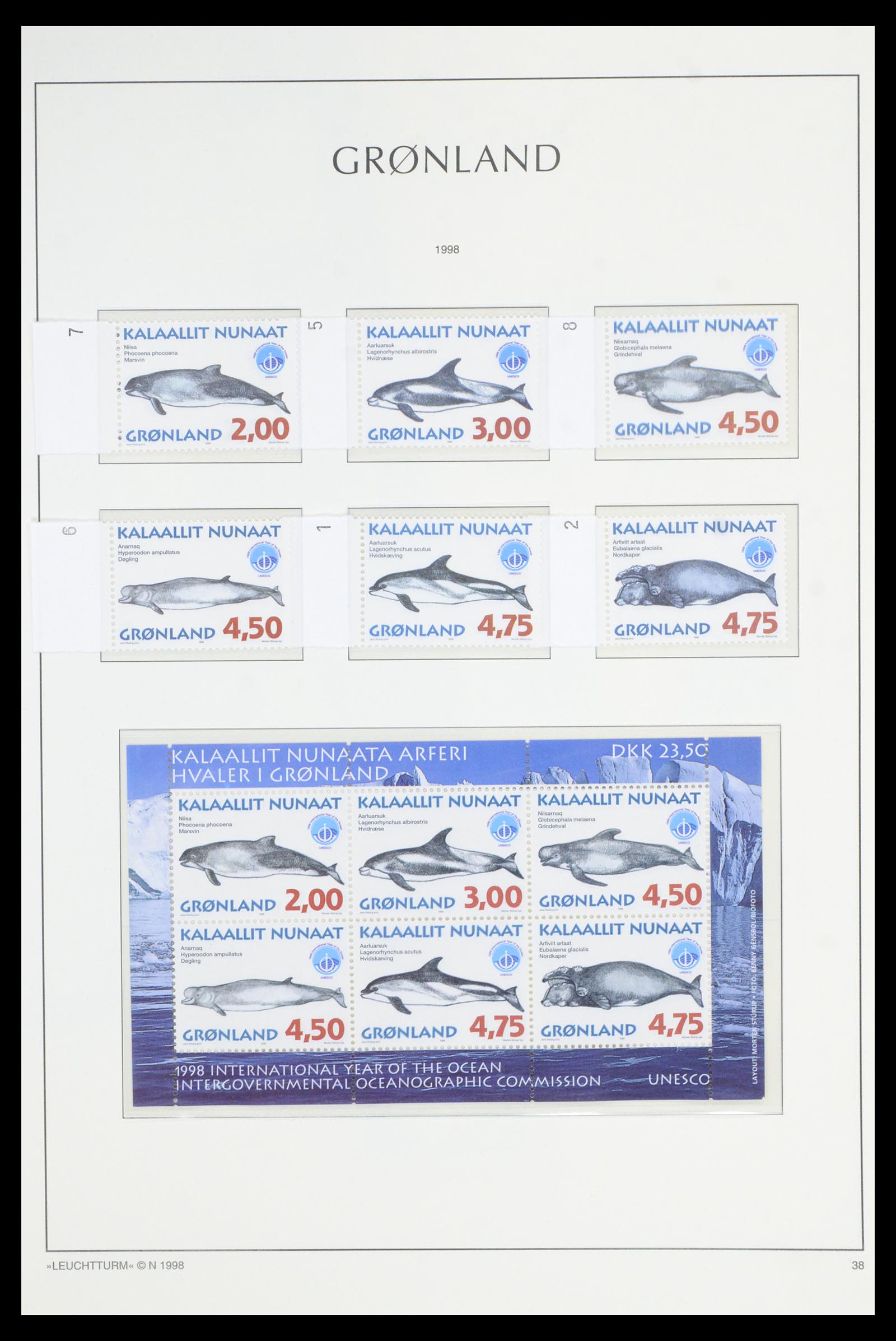 36907 078 - Postzegelverzameling 36907 Scandinavië 1975-2002.