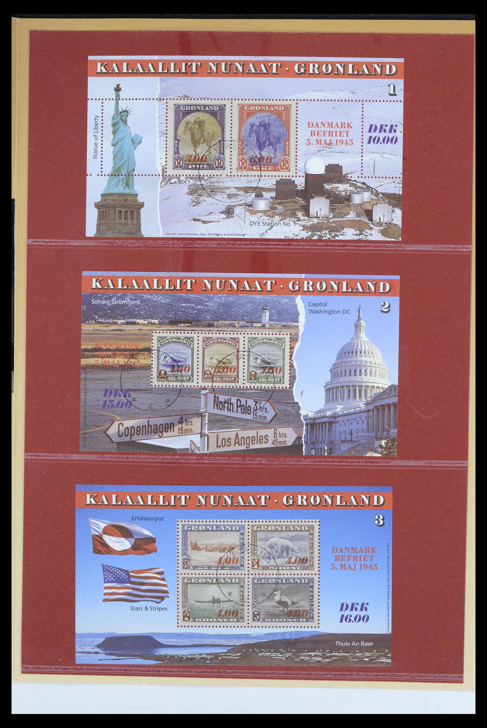 36907 096 - Postzegelverzameling 36907 Scandinavië 1975-2002.