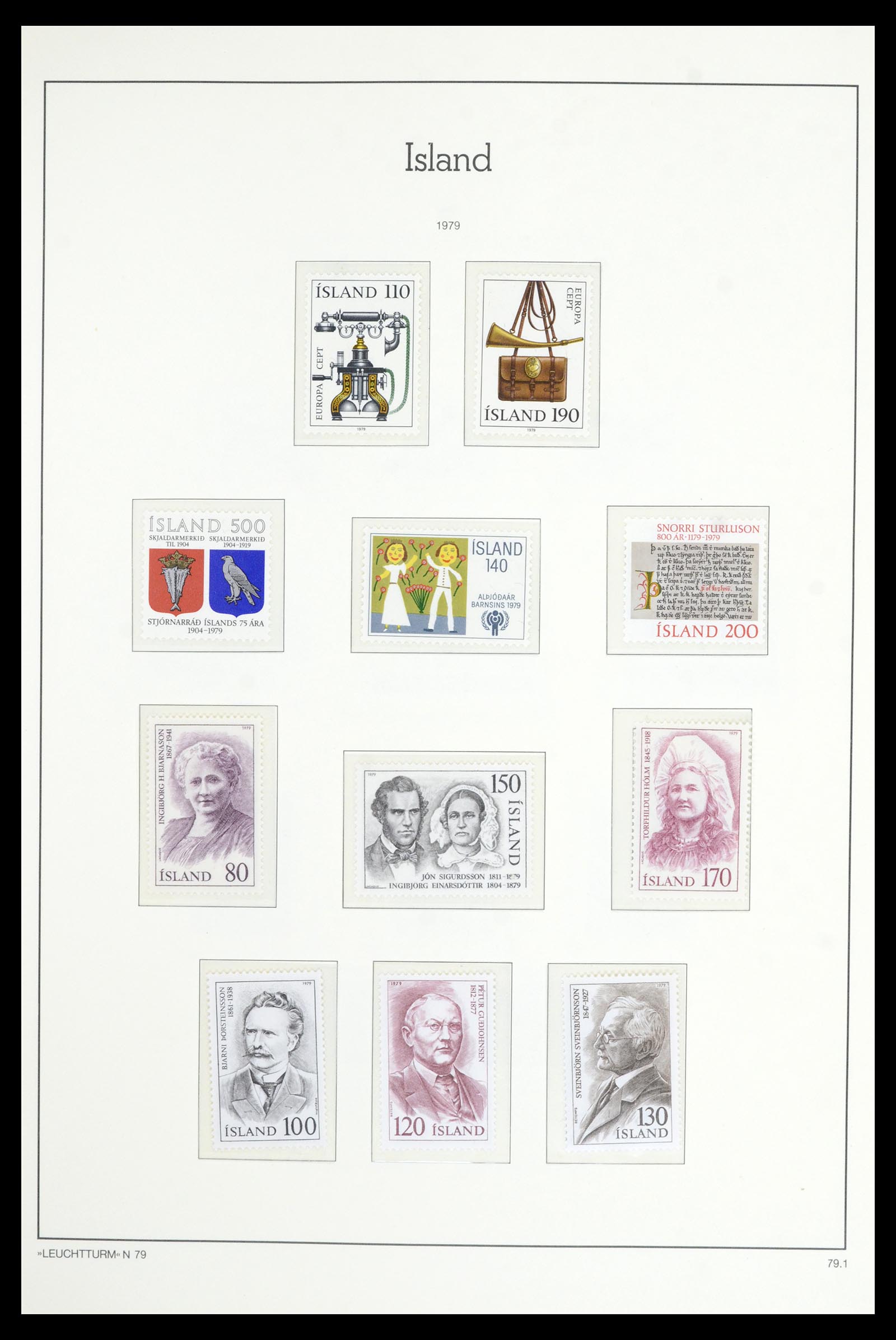 36907 098 - Postzegelverzameling 36907 Scandinavië 1975-2002.