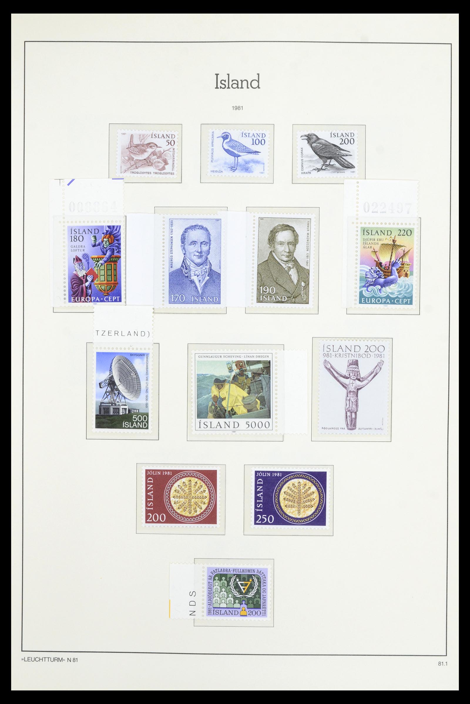 36907 100 - Postzegelverzameling 36907 Scandinavië 1975-2002.