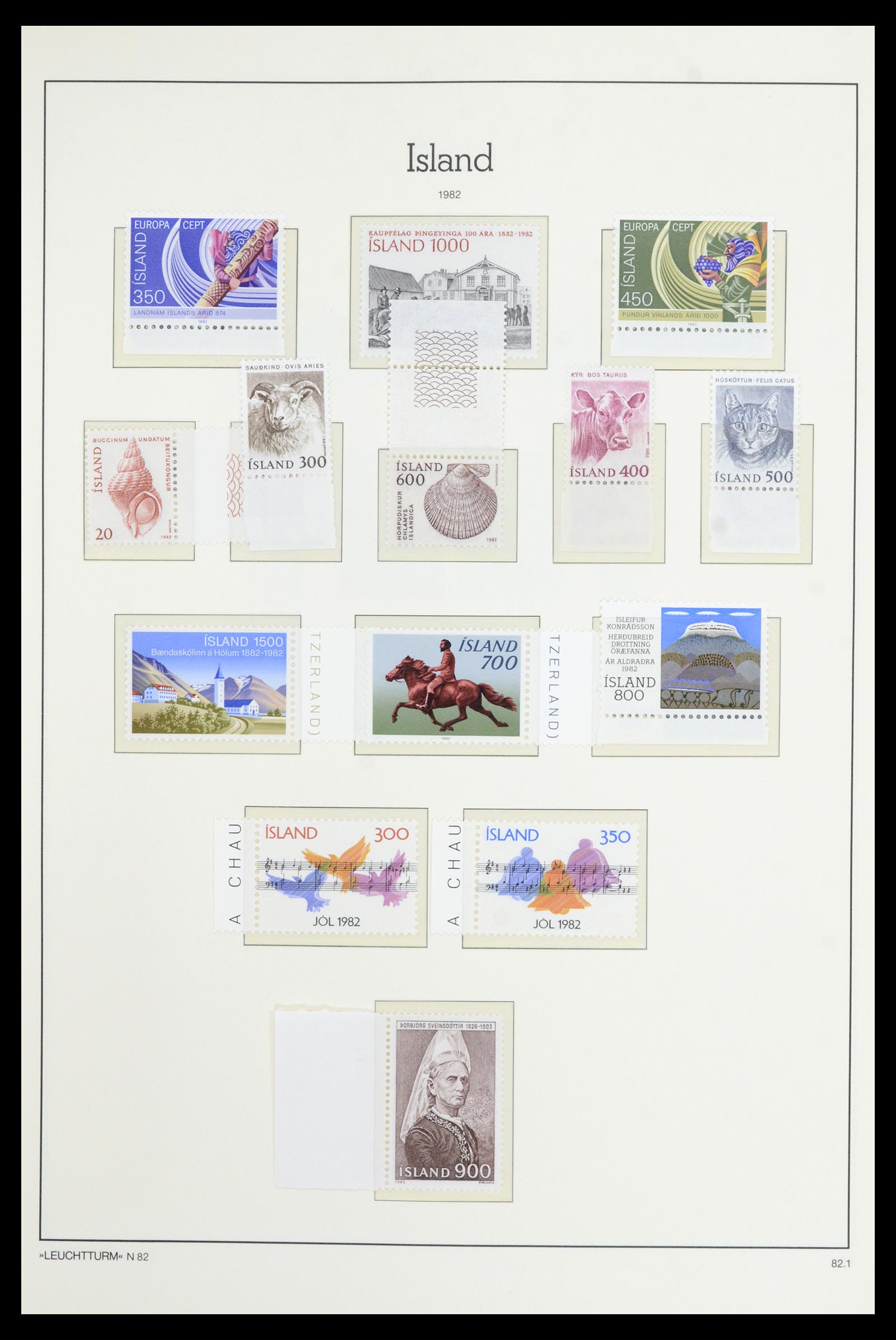 36907 101 - Postzegelverzameling 36907 Scandinavië 1975-2002.