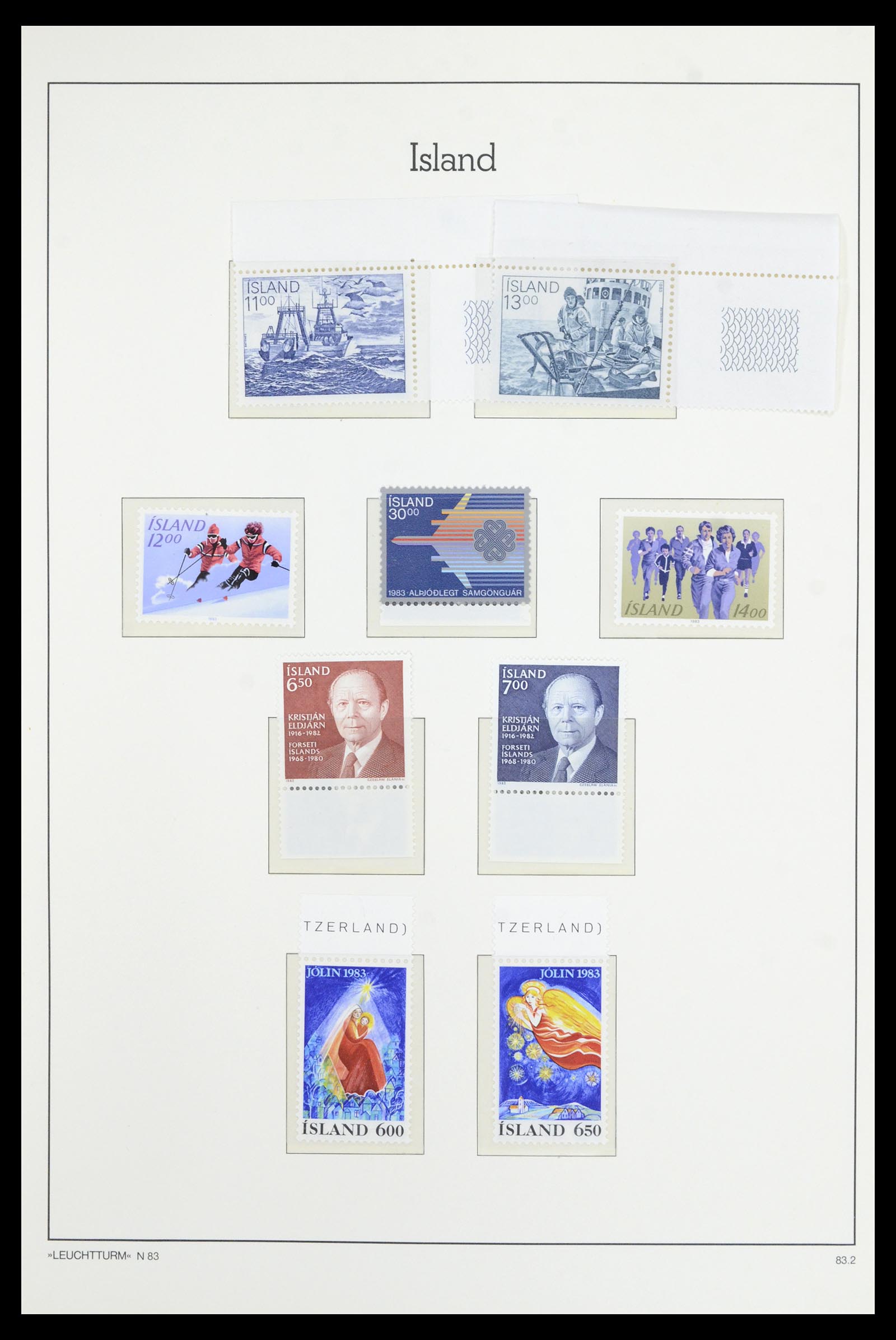 36907 104 - Postzegelverzameling 36907 Scandinavië 1975-2002.